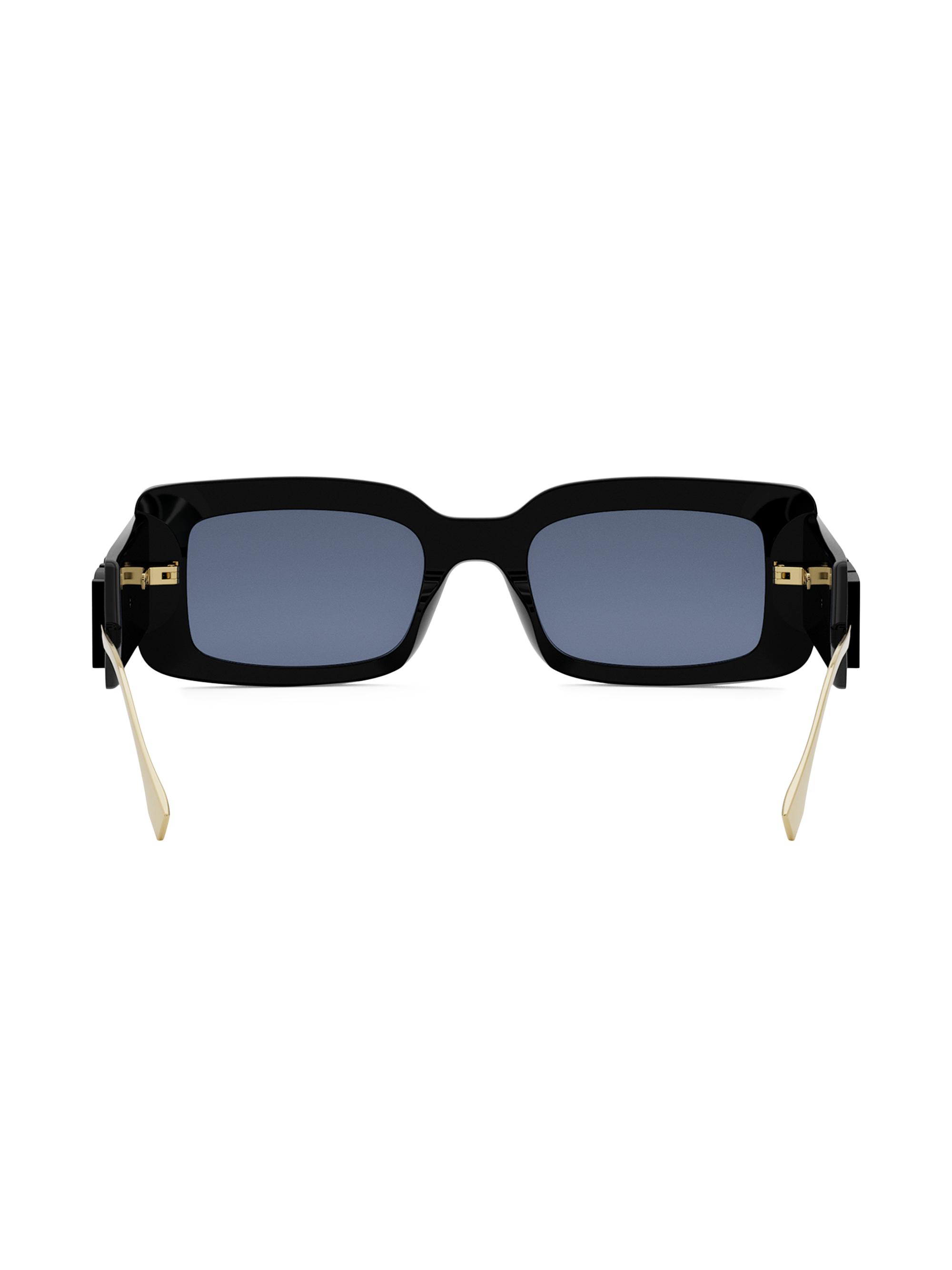 FendiGraphy 51MM Rectangular Sunglasses