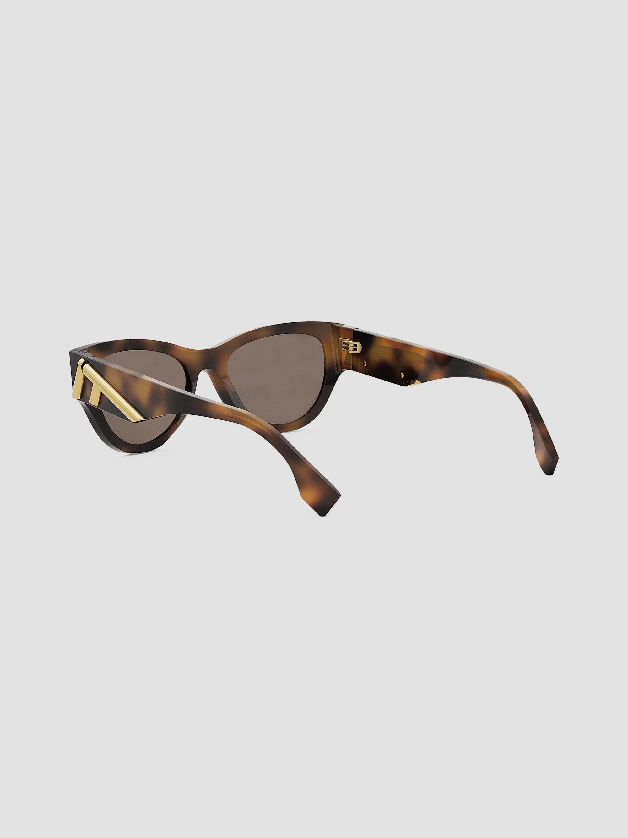 Fendi Fendi First Havana 138MM Round Sunglasses | Saks Fifth  display picture 1