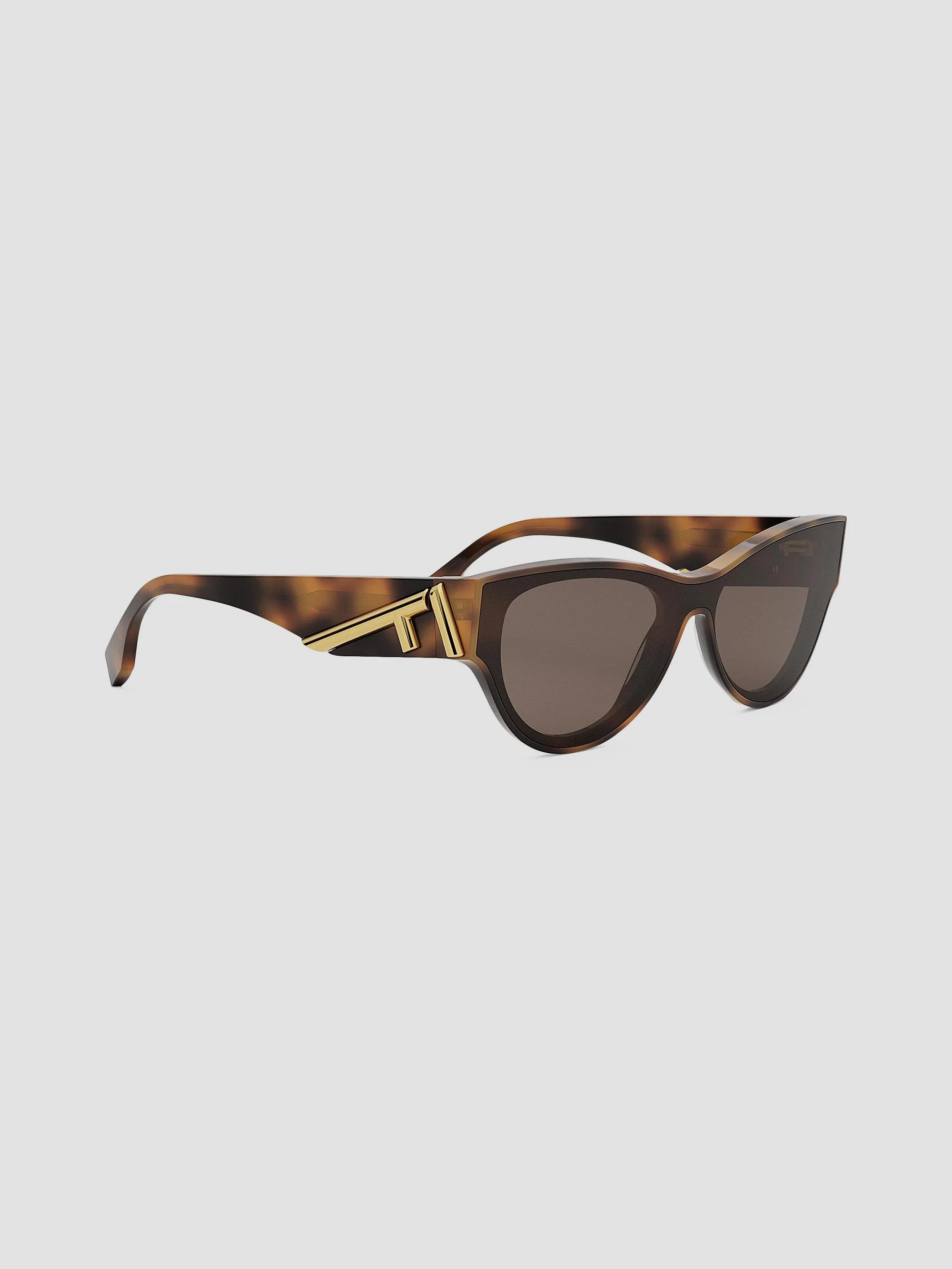 Fendi Fendi First Havana 138MM Round Sunglasses | Saks Fifth  display picture 3