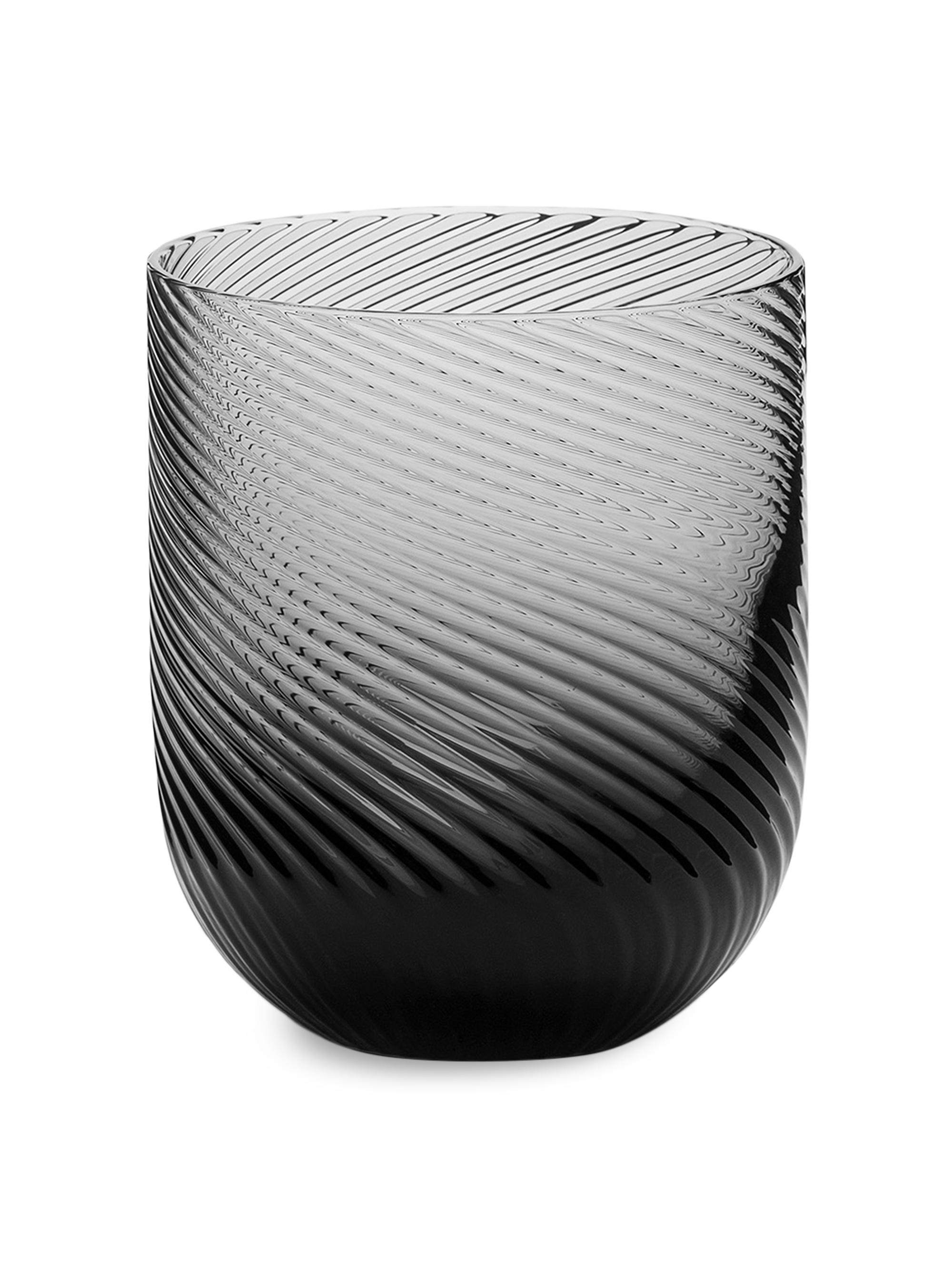 Richard Brendon Optic 2-Piece Tumbler Glasses Set - Smoke