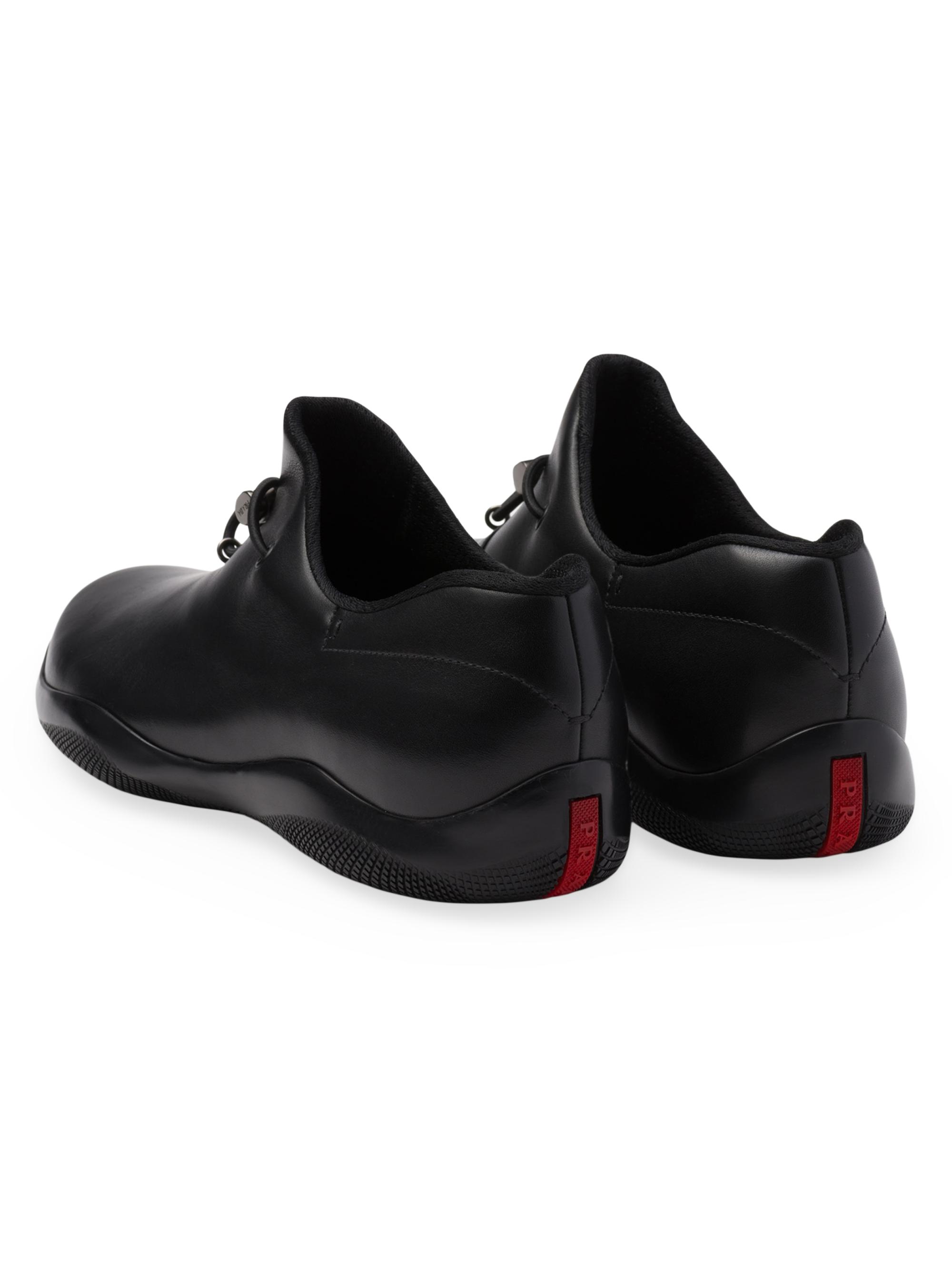 Prada Toblach Leather Sneakers | Saks Fifth Avenue