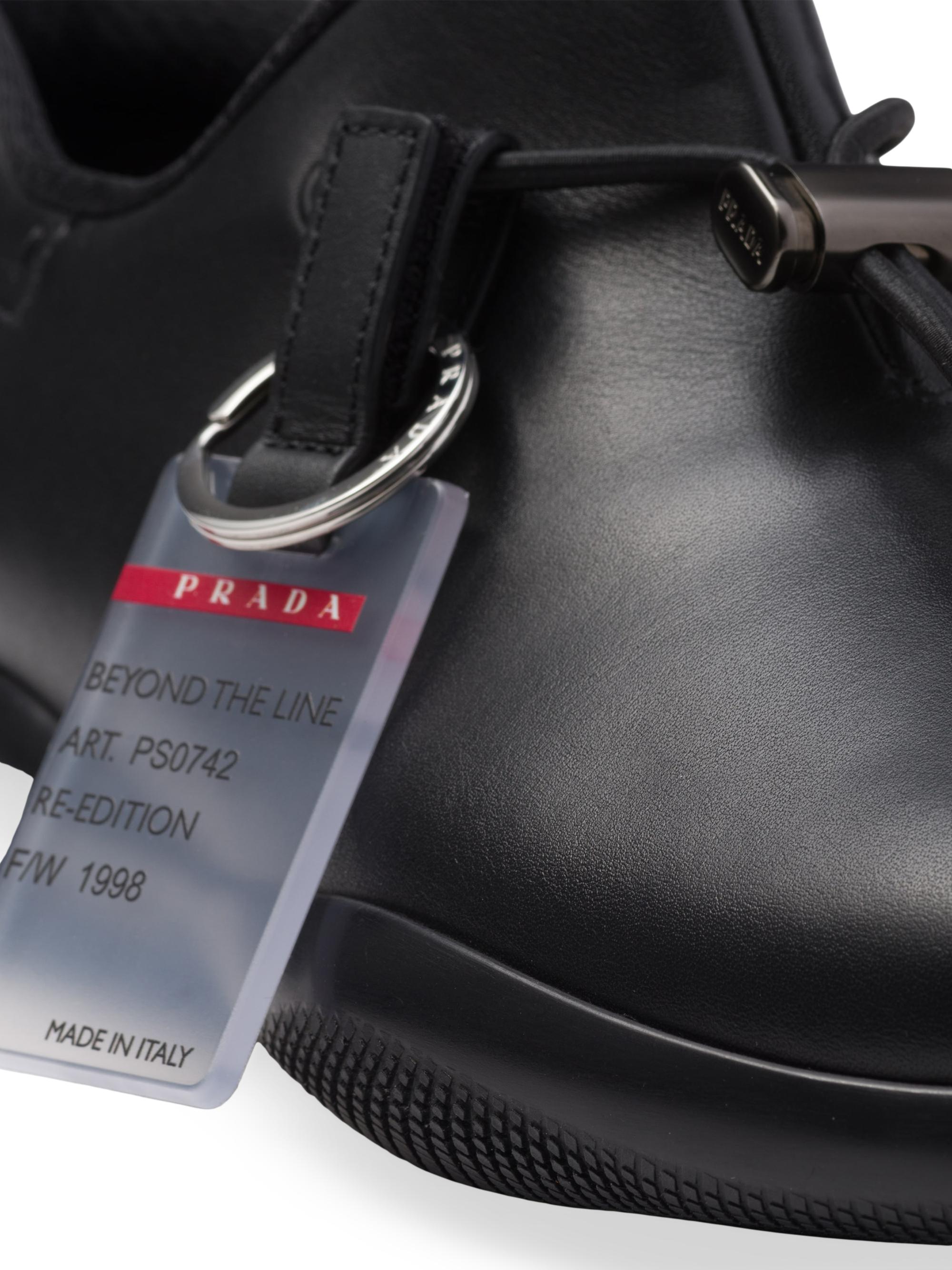 Prada Toblach Leather Sneakers | Saks Fifth Avenue