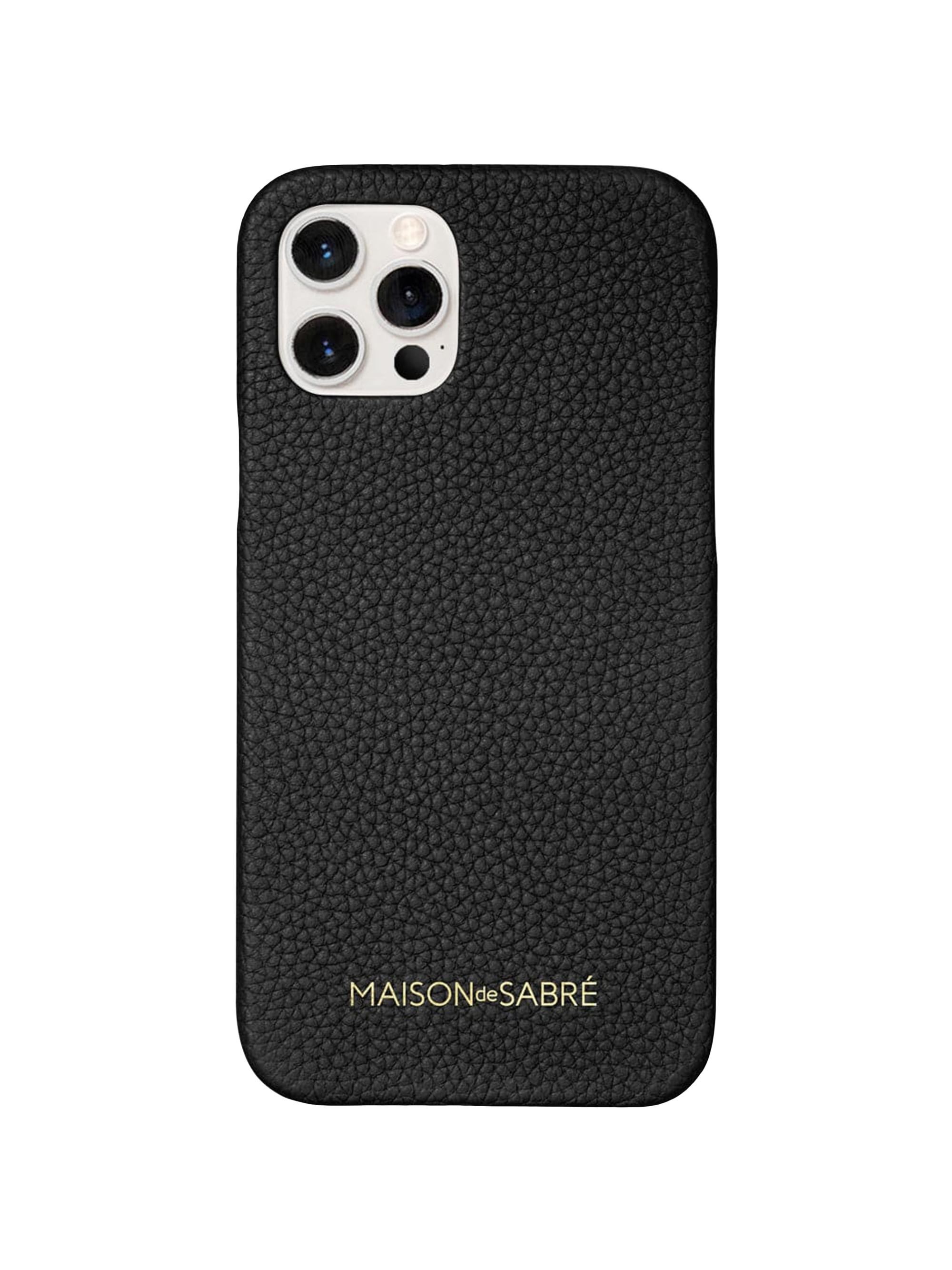 Maison de Sabre Leather Phone Case (iPhone 13) | Saks Fifth Avenue