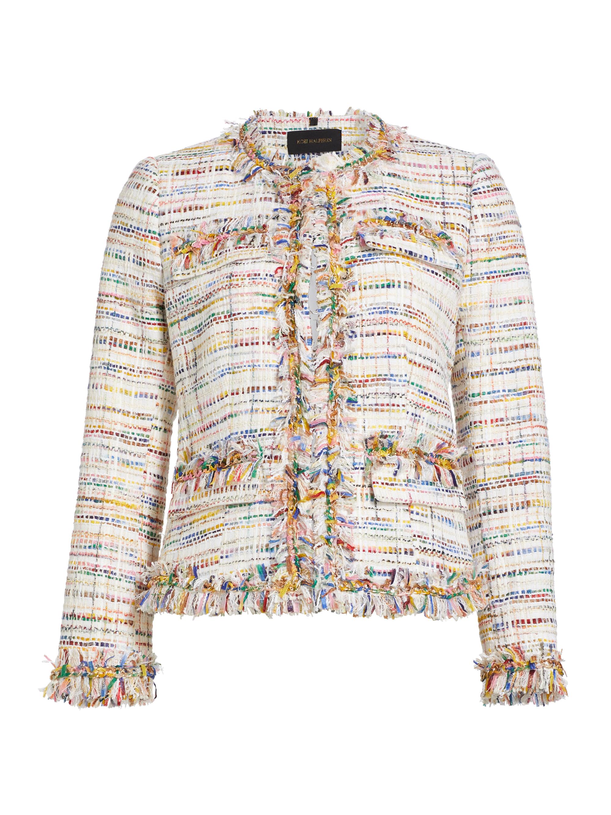 Kobi Halperin Women's Devyn Tweed Jacket - Rainbow