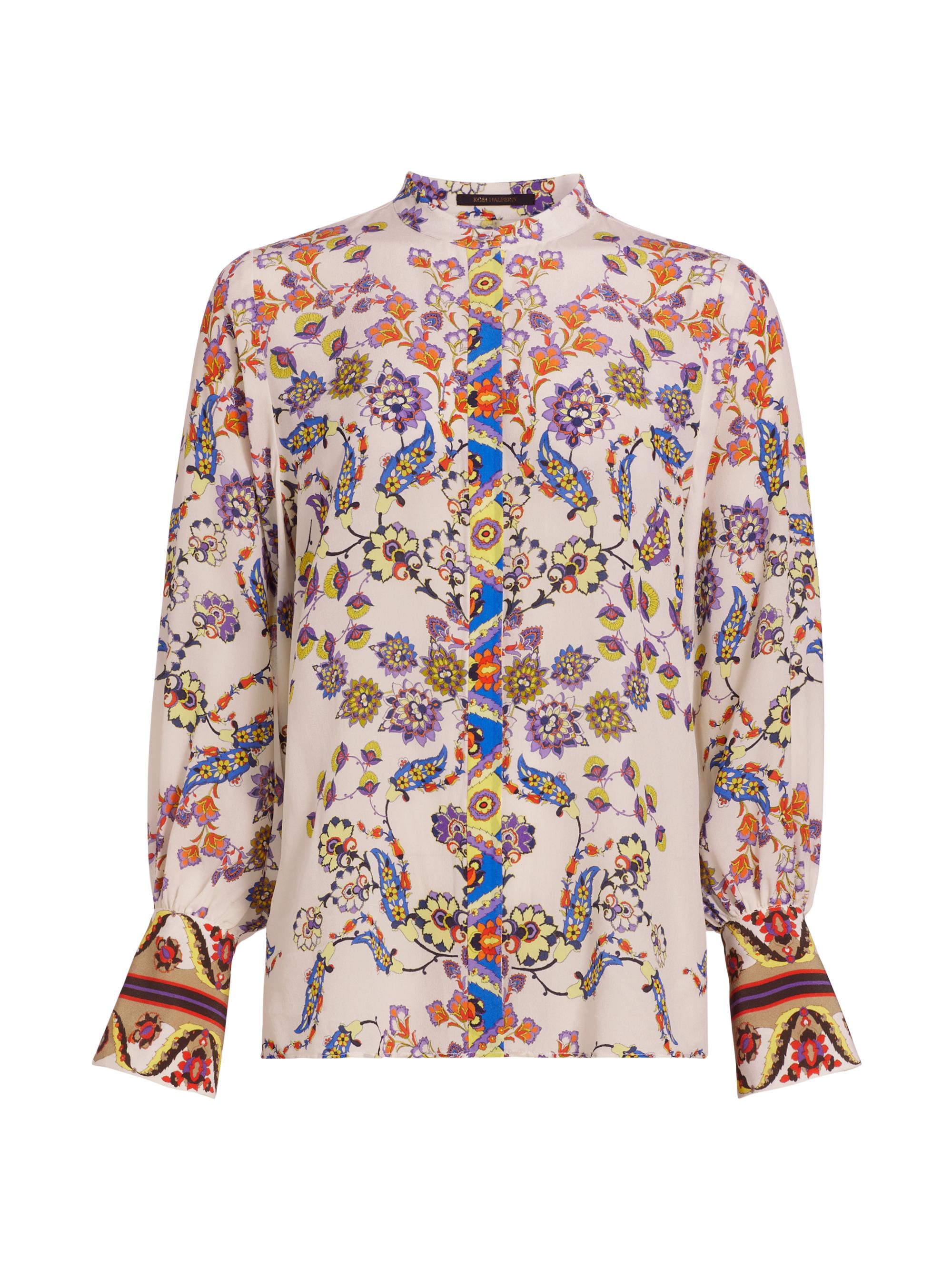 Kobi Halperin Women's Shelby Floral Silk Blouse -  Multi