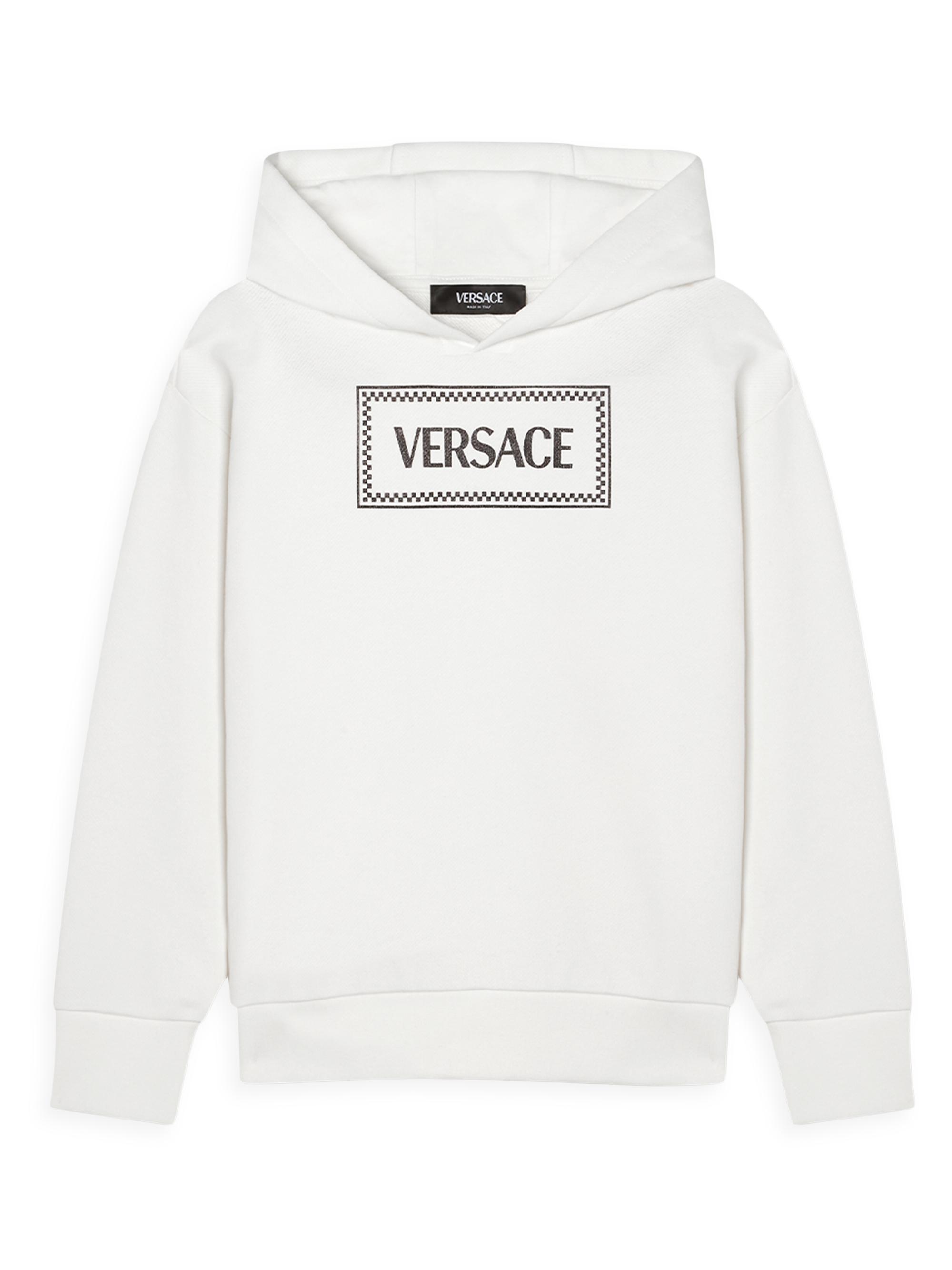 Little Boy's & Boy's Block Logo Fleece Sweatshirt