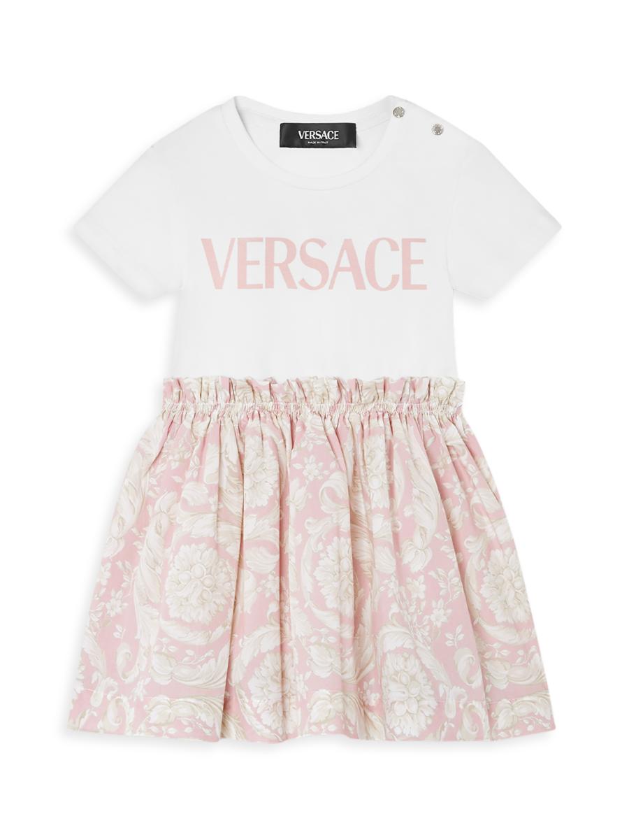 Versace Baby Girl's ​ Logo Barocco T-Shirt Dress | Saks