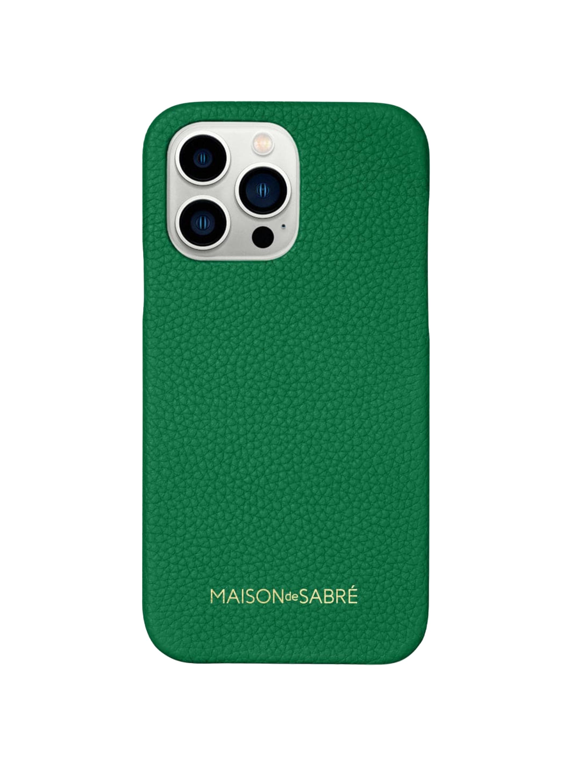 iPhone15 pro maxスマホケースMAISON de SABRÉ Maison de Sabre Leather Phone Case (iPhone 15 Pro Max) | Saks