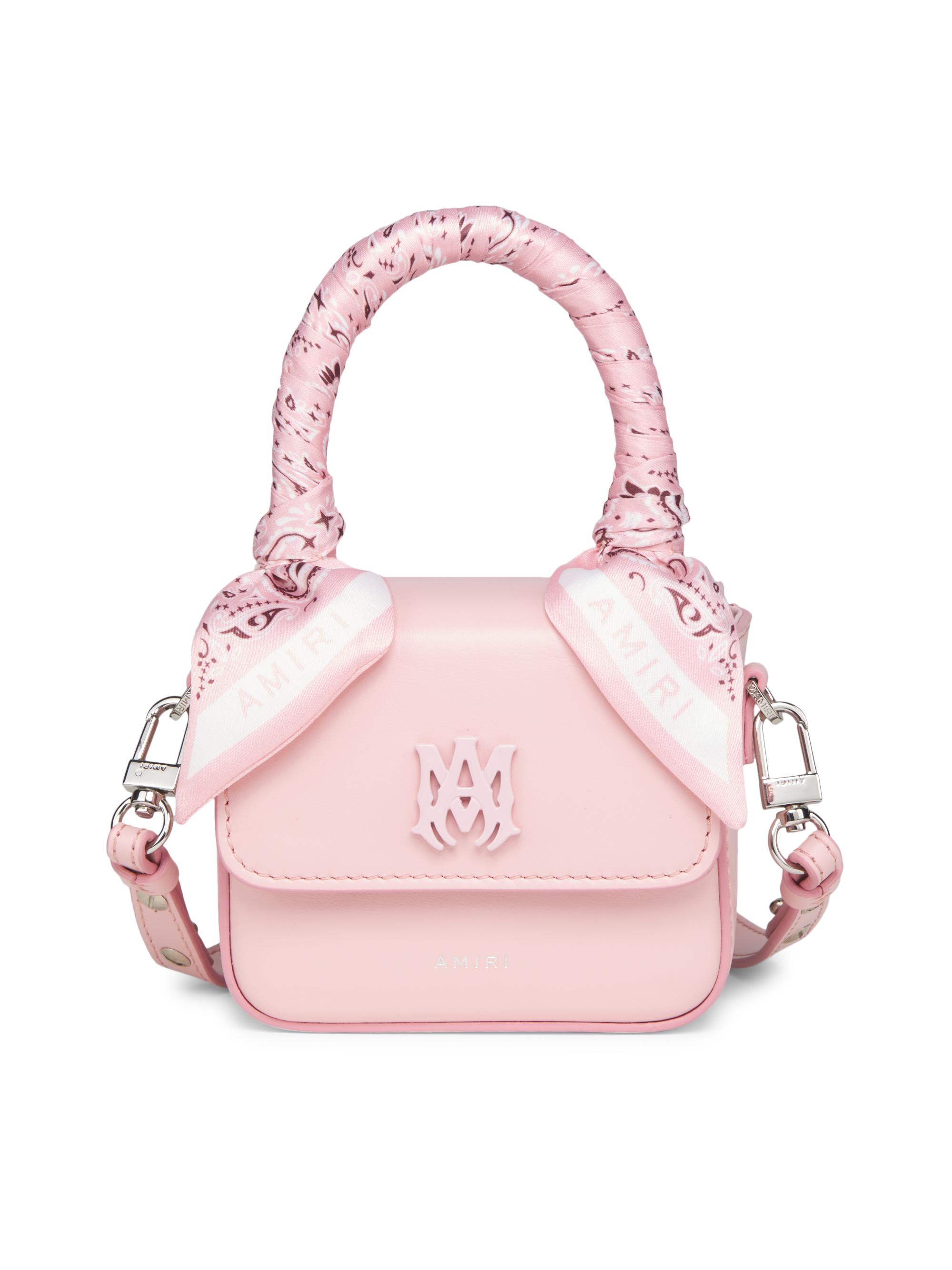 Amiri Women's Nano MA Leather Bag - Pink