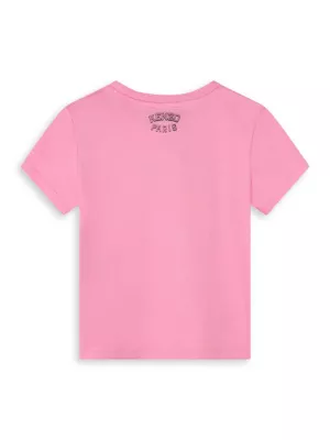 Kenzo Kids logo-print check shirt - Neutrals
