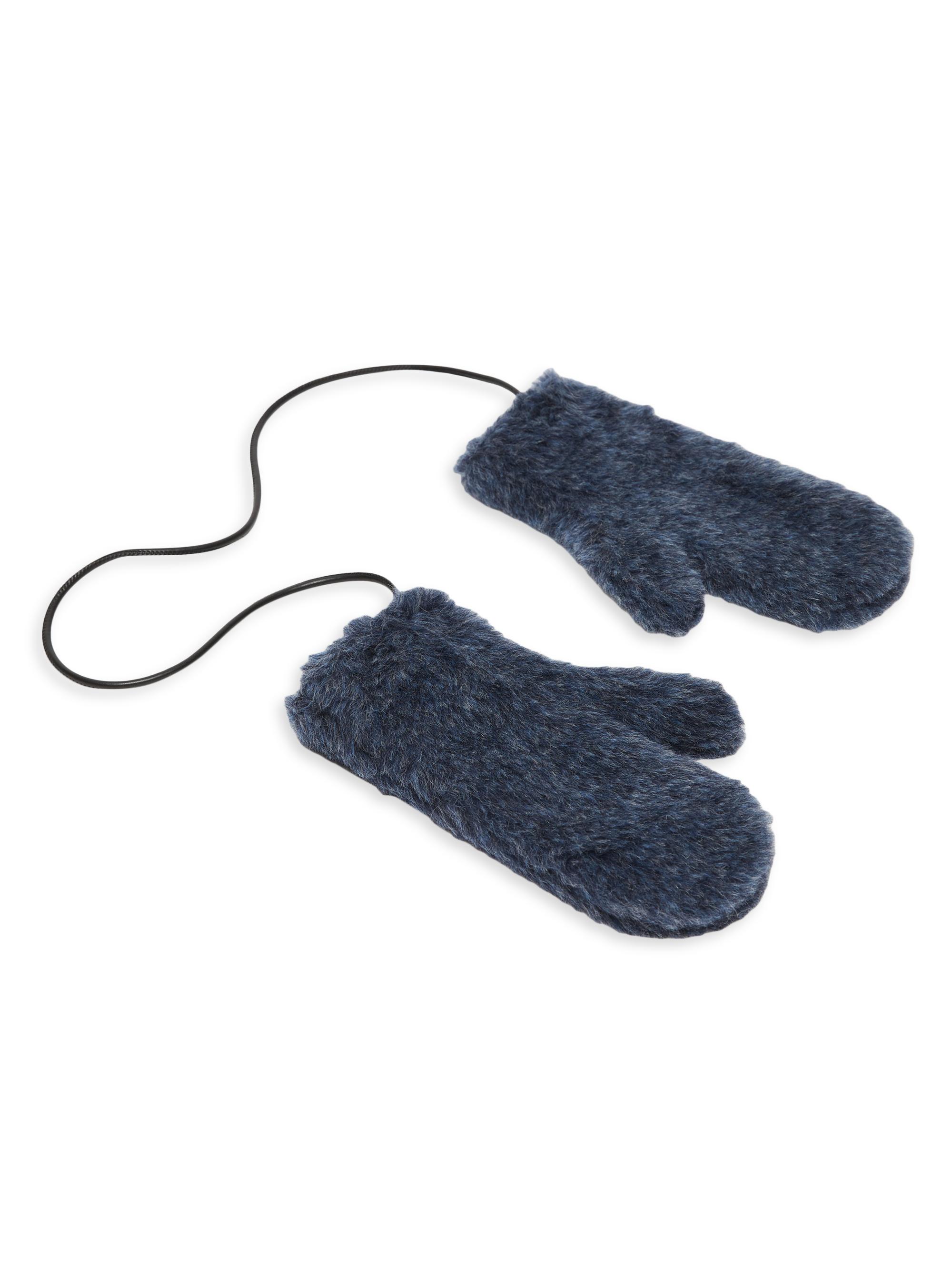 Max Mara Women's Alpaca, Wool & Silk Mittens - Black