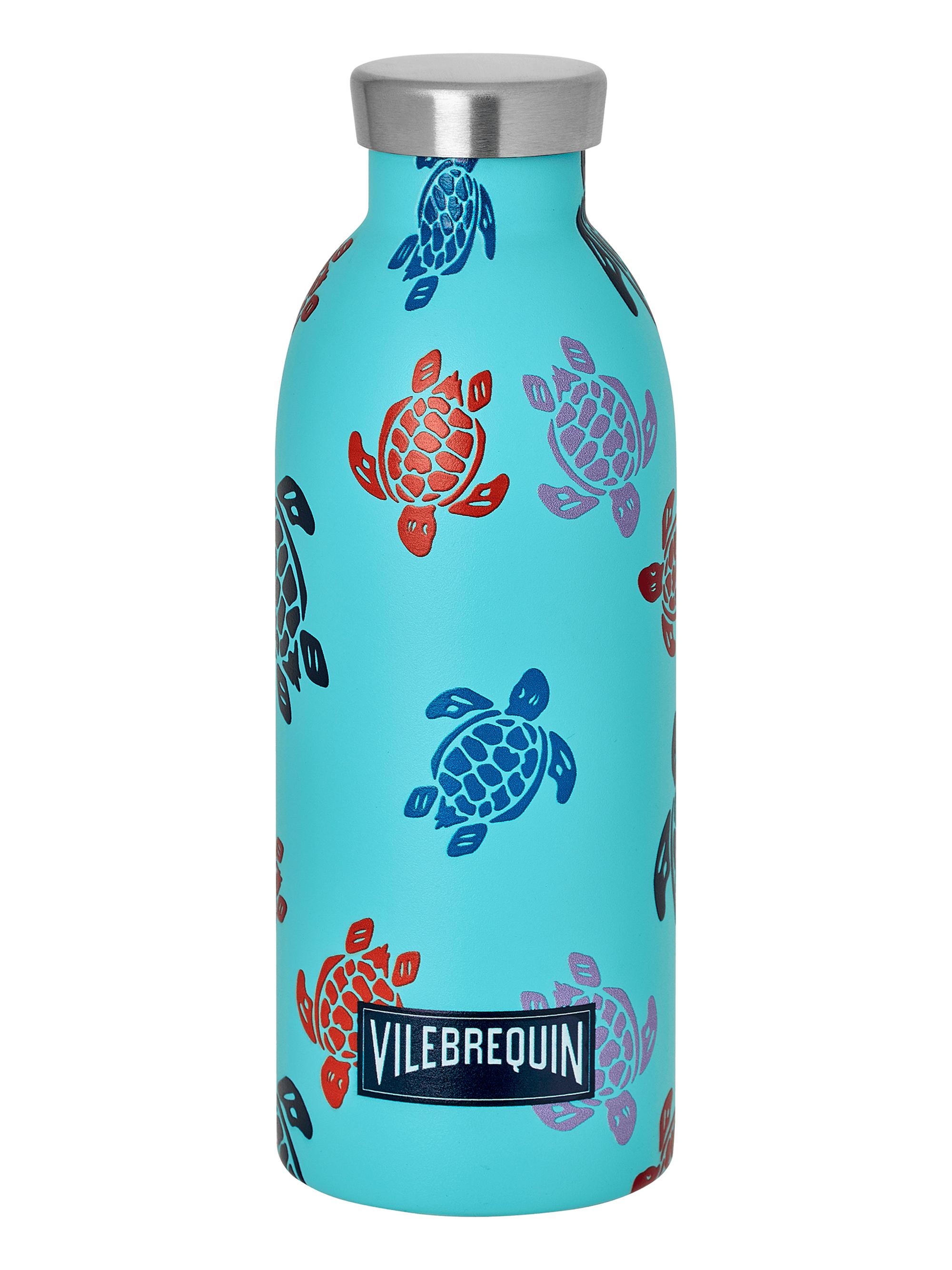 Vilebrequin x 24 Bottles Rondes Des Tortues Isothermal Bottle - Blue Multi