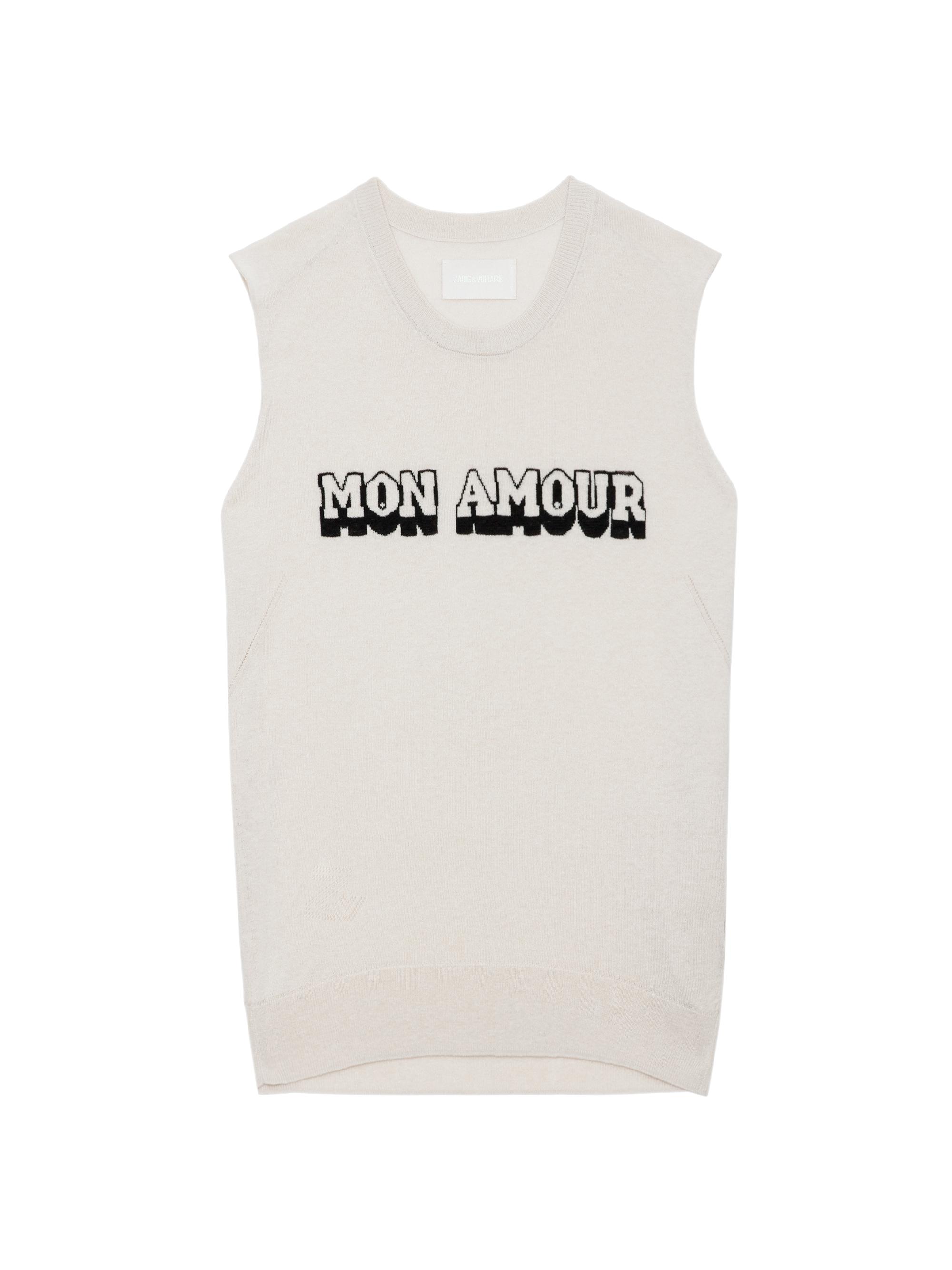 Zadig & Voltaire Women's Nida Mon Amour Knit Vest - Petale