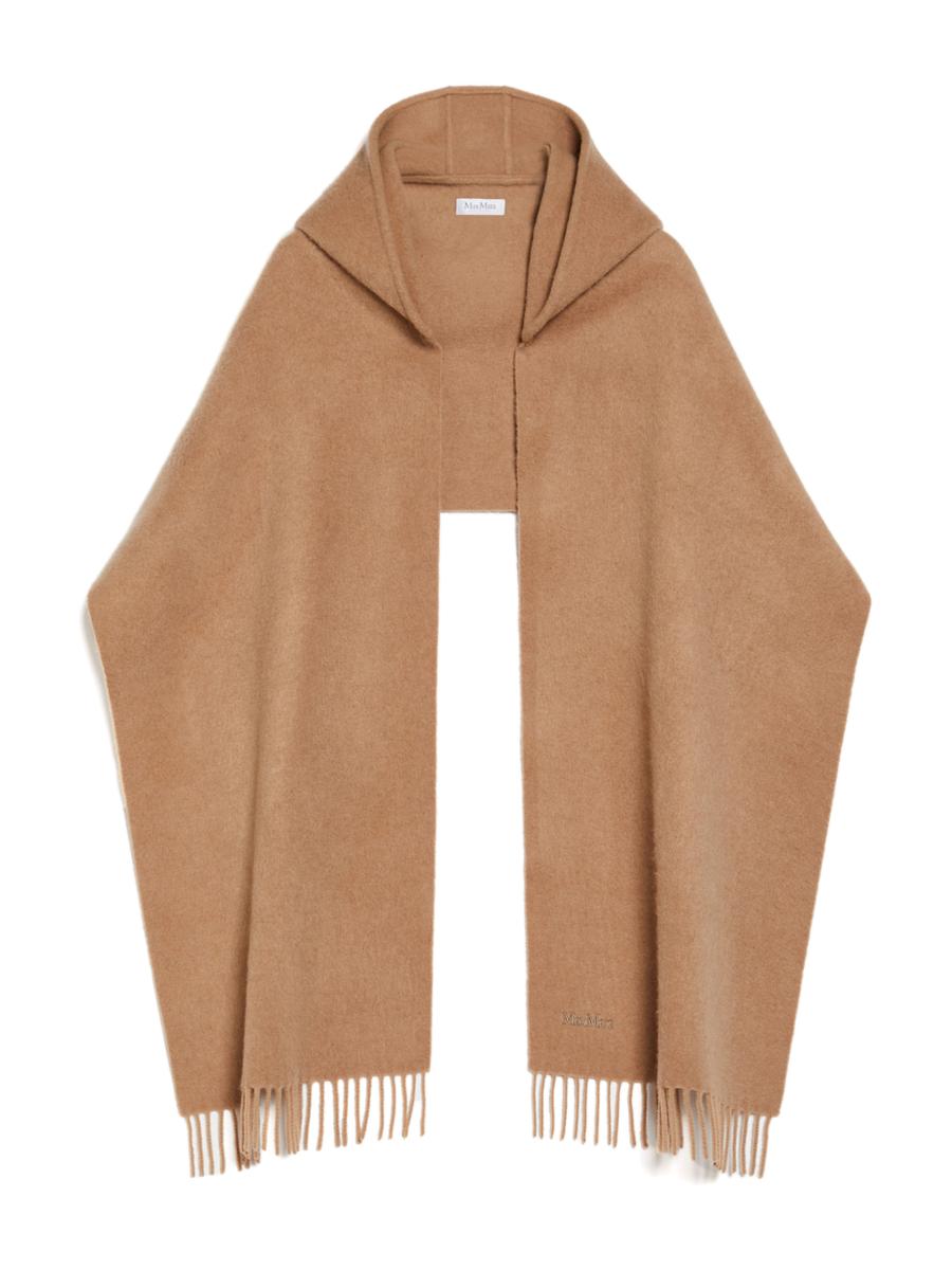 マフラー・ストール MAX MARA ZENA HOODED SCARF IN CASHMERE AND WOOL Max Mara Zena Cashmere-Wool Hooded Scarf | Saks Fifth Avenue