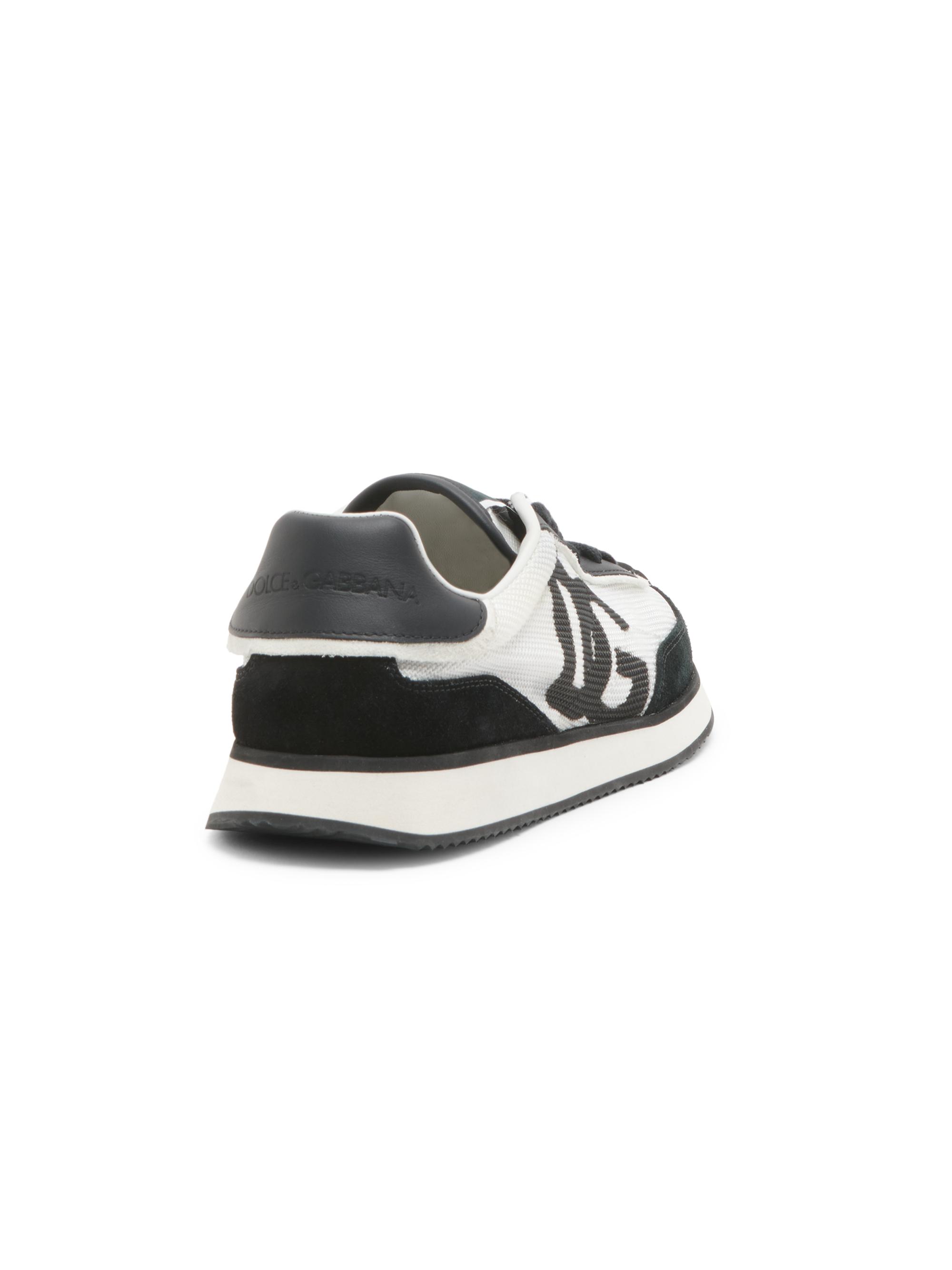 美品 DOLCE&GABBANA シングルライダース ハラコ 千鳥格子 ロゴ総柄 Dolce&Gabbana Logo Colorblocked Low-Top Sneakers | Saks Fifth Avenue
