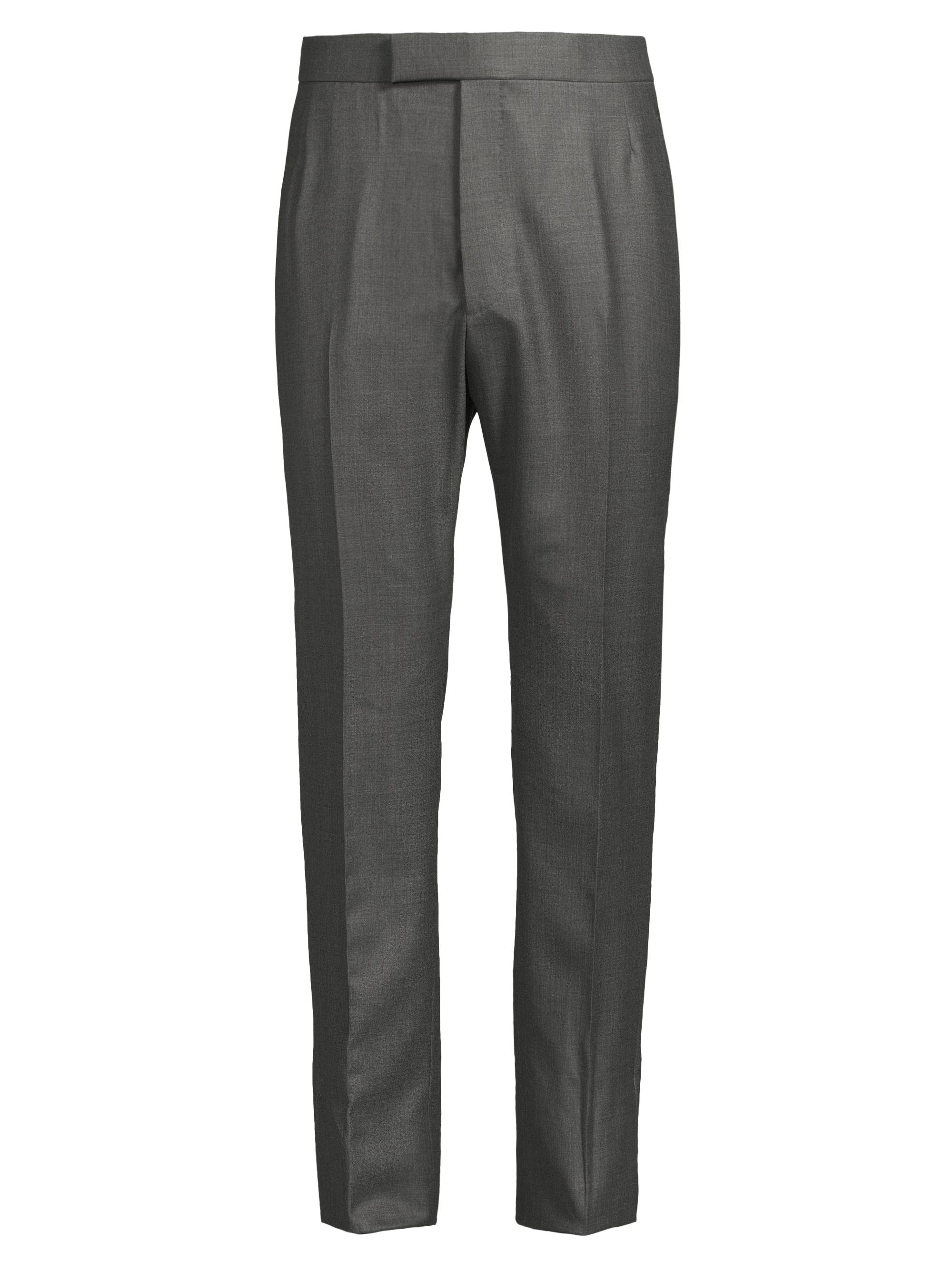 Thom Browne Striped Snap-Front Elasticized Track Trousers | Saks