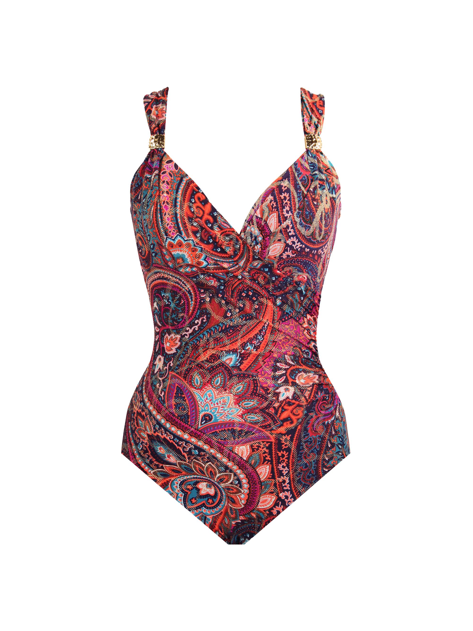 Miraclesuit Swim Women's Dynasty Siren Acrylic One-Piece Swimsuit