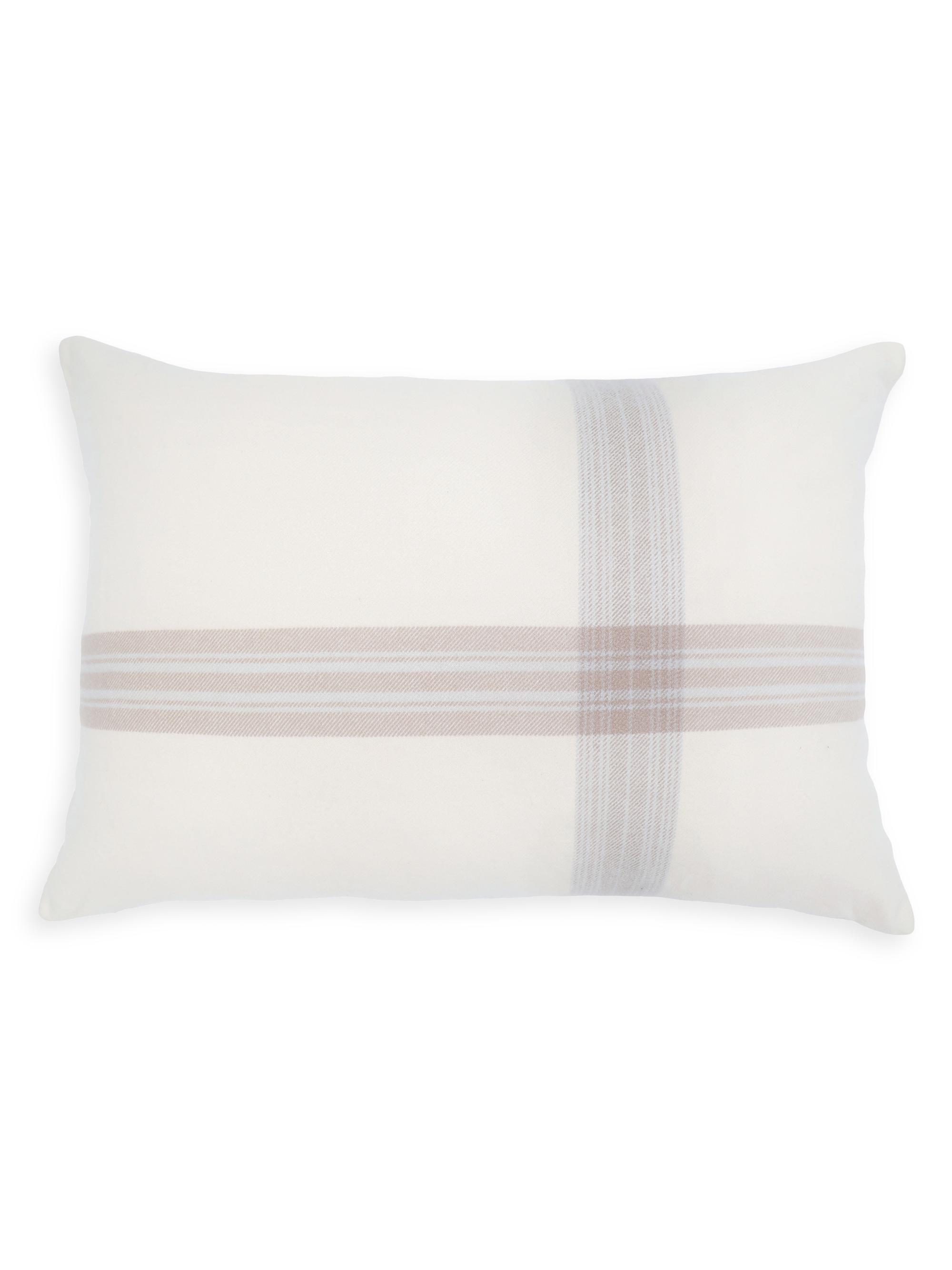 Pom Pom at Home Geneva Pillow with Insert -  Taupe 14 x 40