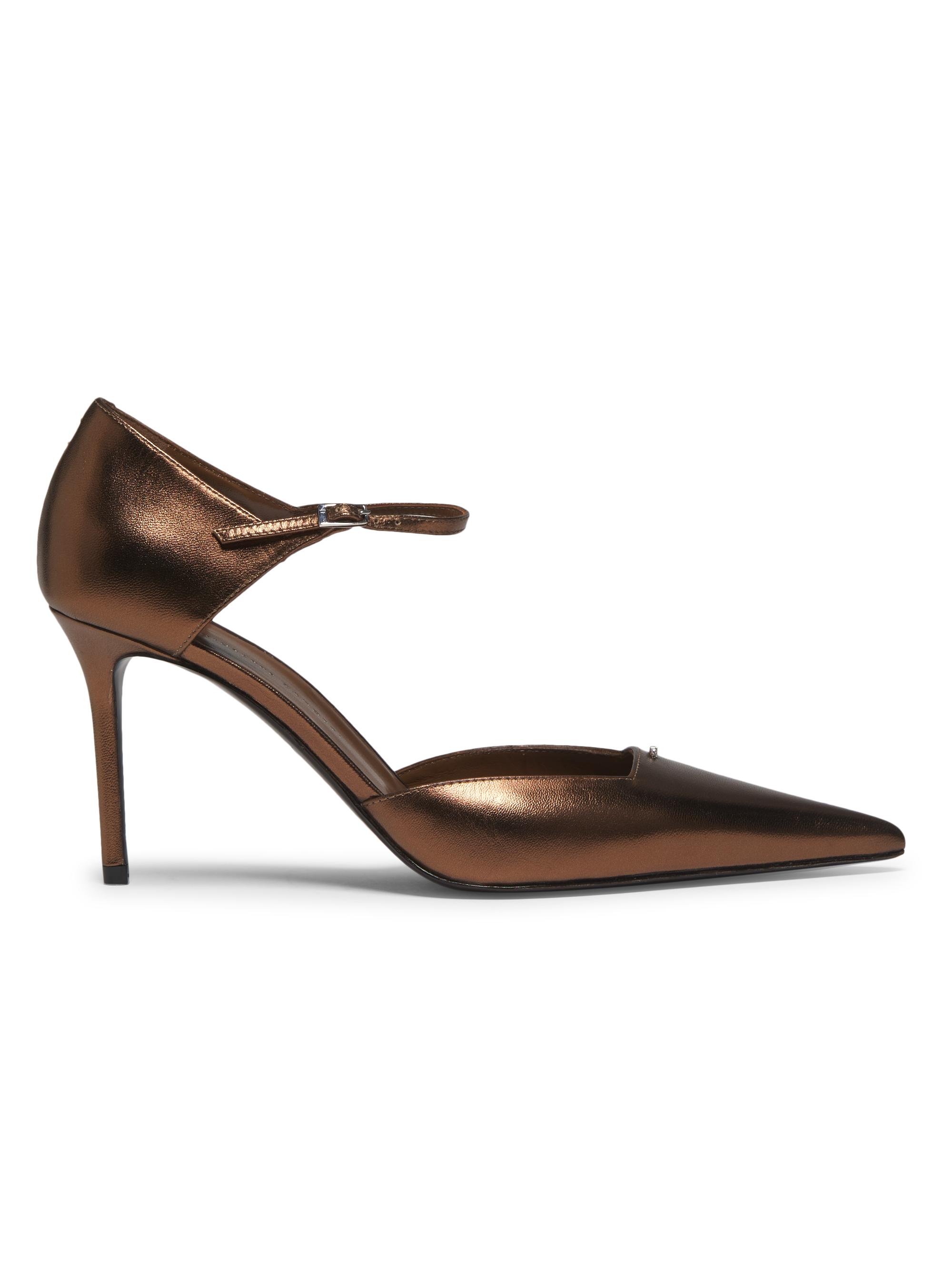 Giuseppe Zanotti Women's Metallic Leather Pumps - Bronze