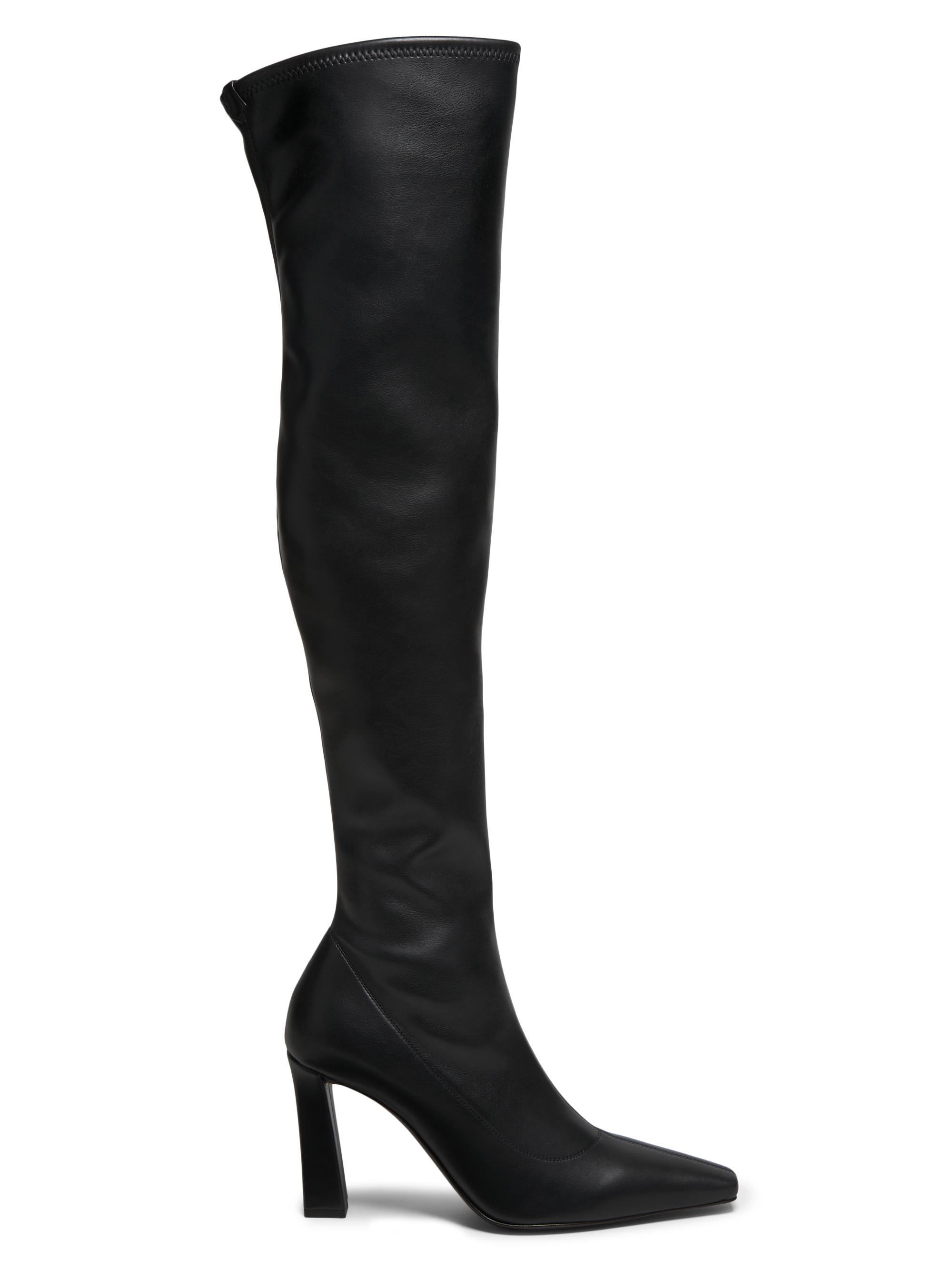 Giuseppe Zanotti Women's Stretch-Leather High-Heel Boots - Nero