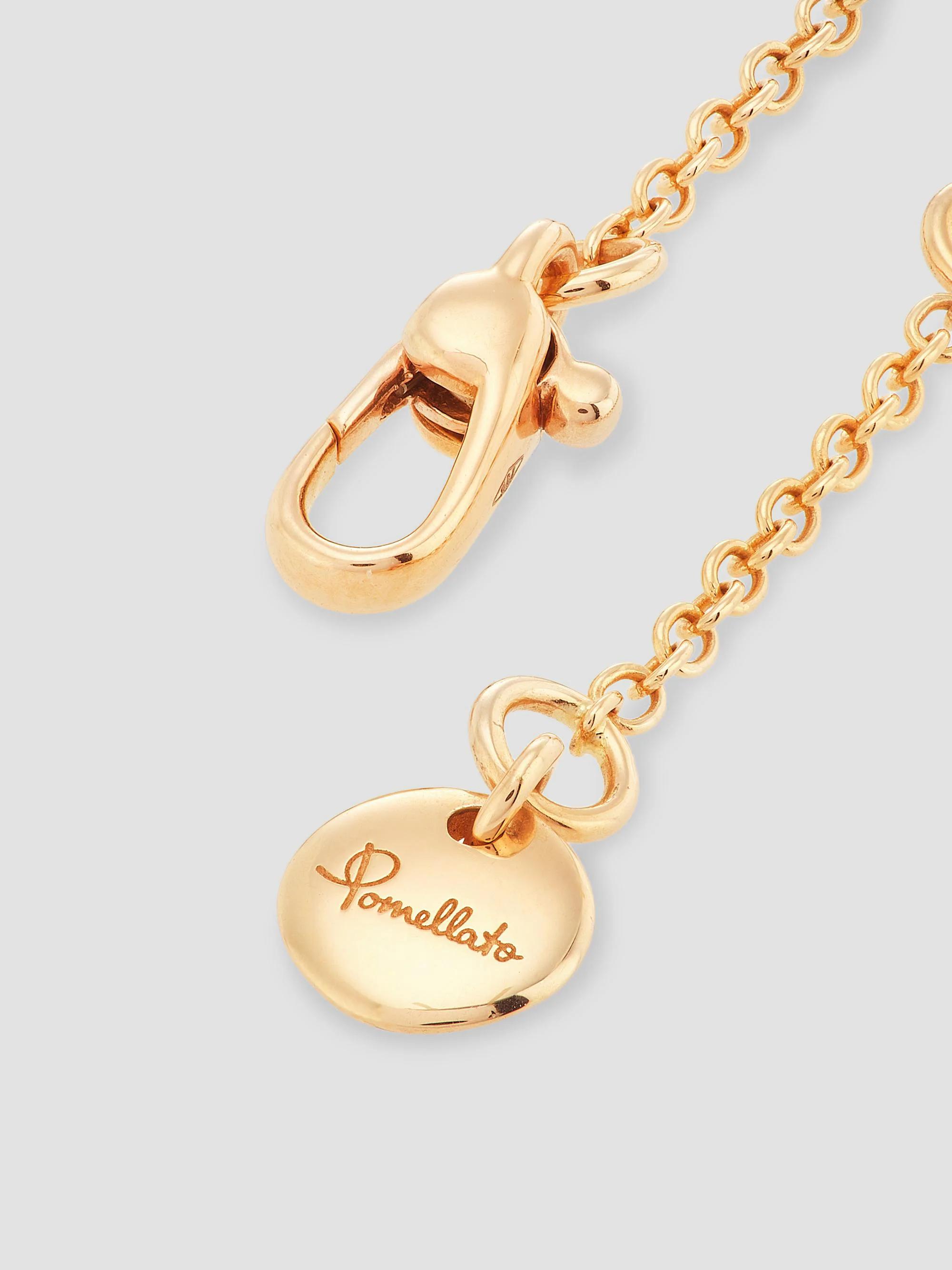 Pomellato Pom Pom Dot 18K Rose Gold & 0.40 TCW Diamond Button