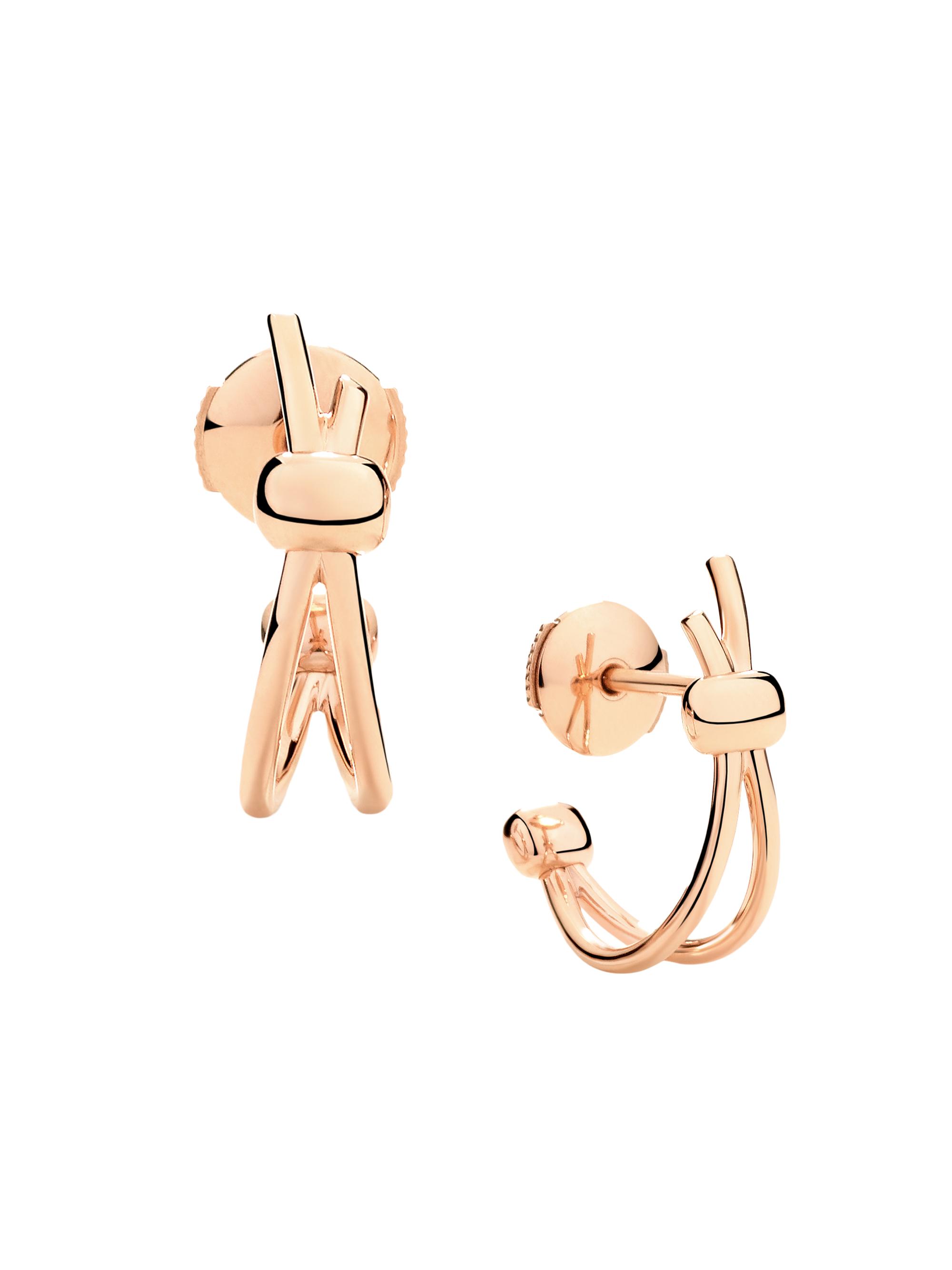 Pomellato Women's Together 18K Rose Gold Hoop Earrings - Rose Gold
