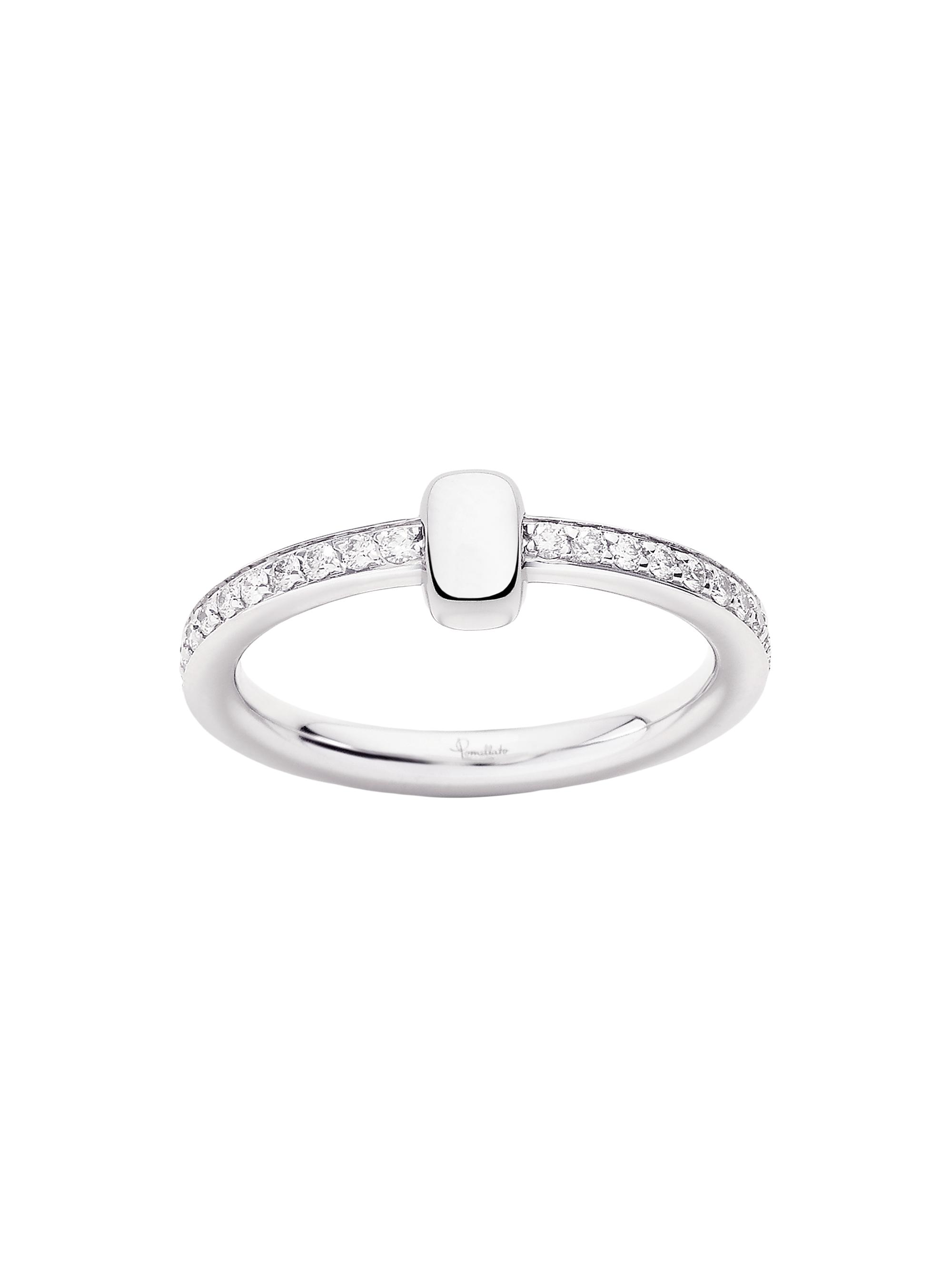 Pomellato Women's Together 18K White Gold & 0.5 TCW Diamond Ring - White Gold