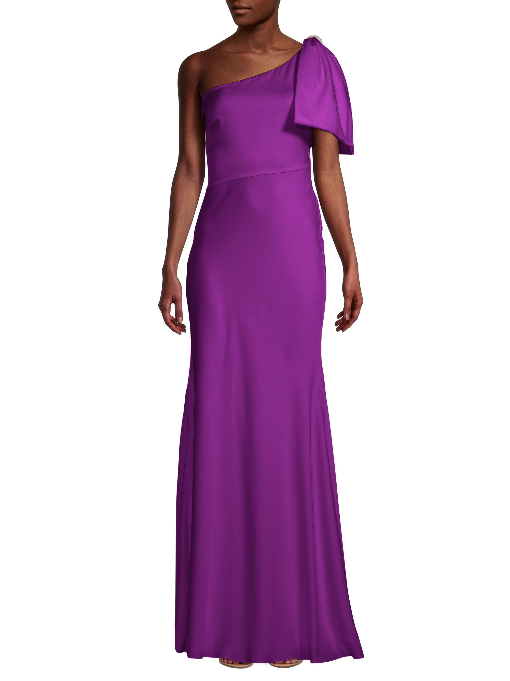 SACHIN BABI Aubrey Satin One-Shoulder Gown | Saks Fifth Avenue