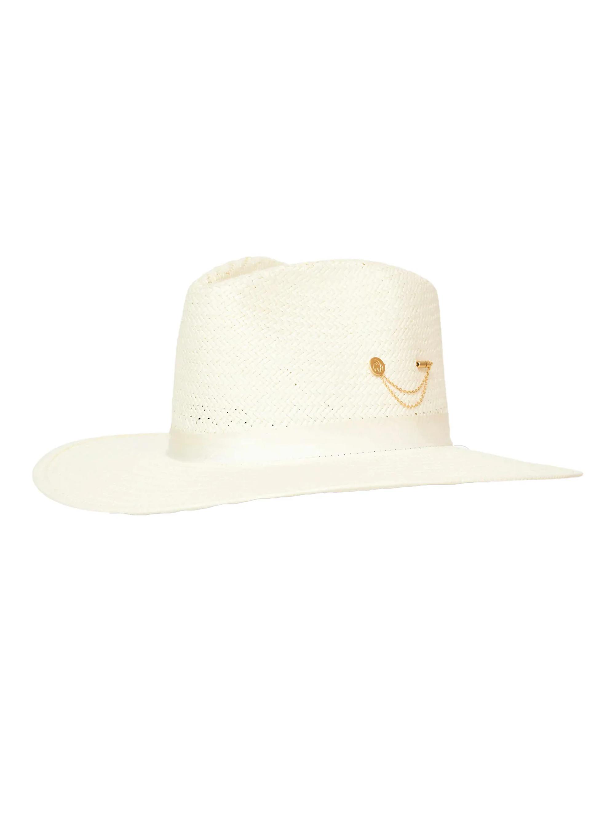 Freya Women's Wanderer Packable Straw Fedora - Snow