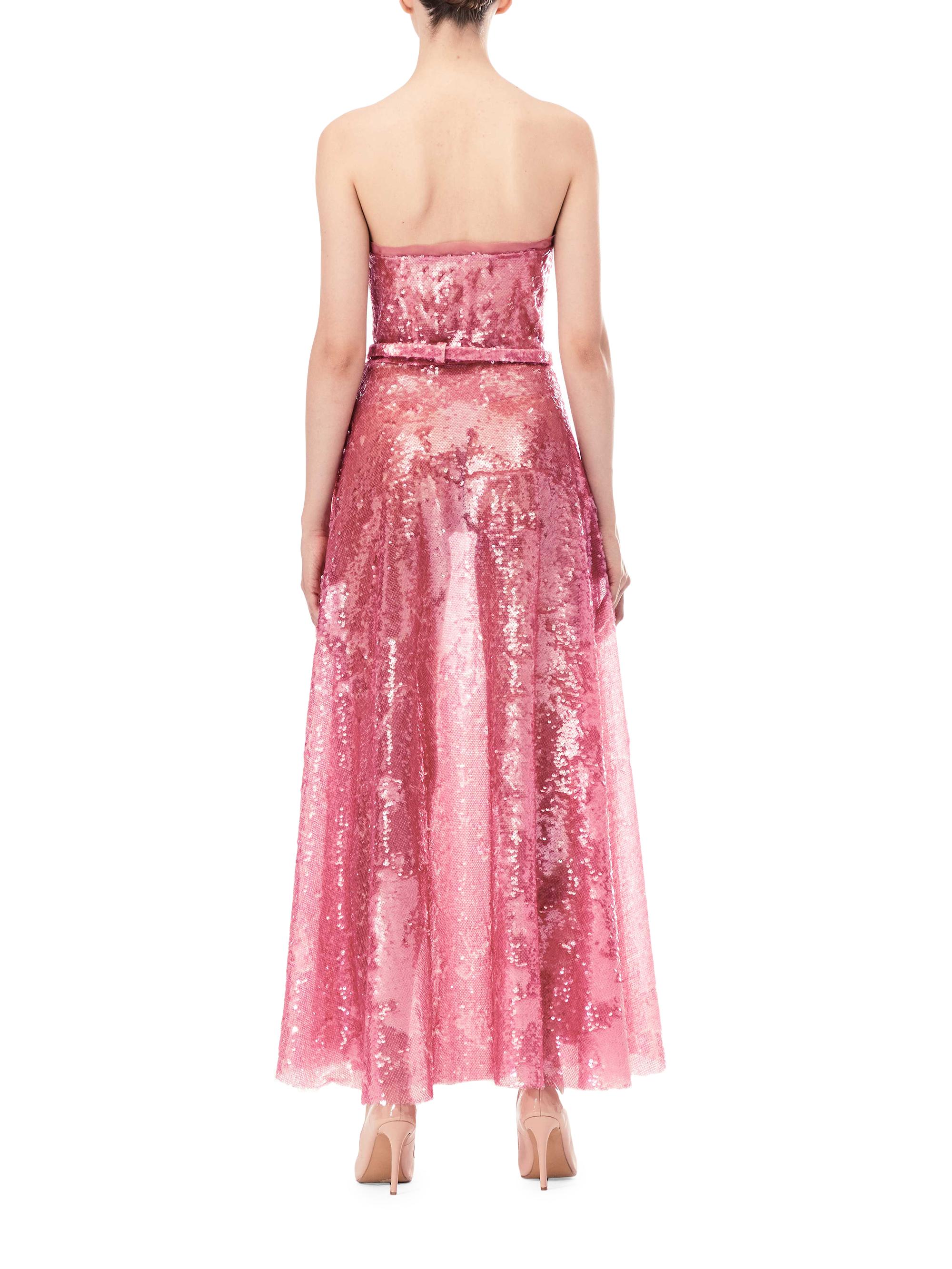 Honayda Sequined Strapless Maxi Dress | Saks Fifth Avenue