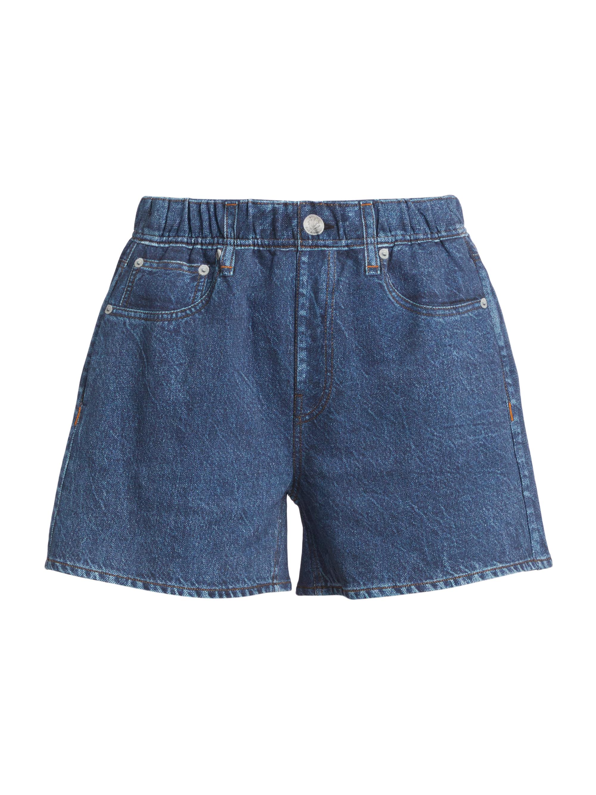 rag & bone Women's Miramar Cotton Walking Shorts - Penny Wash