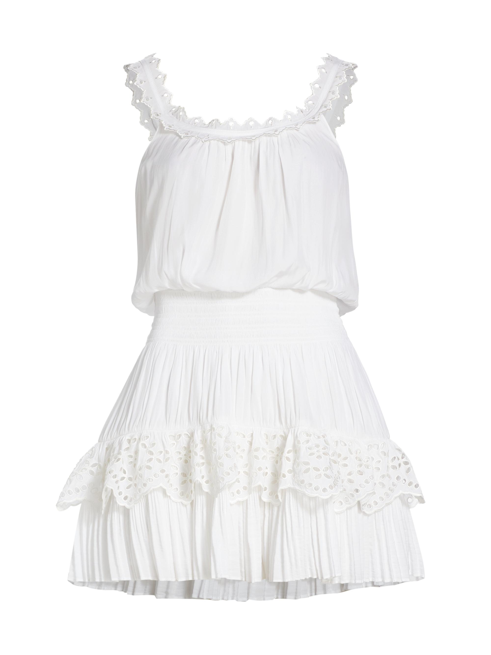 Ramy Brook Women's Carla Smocked Minidress -