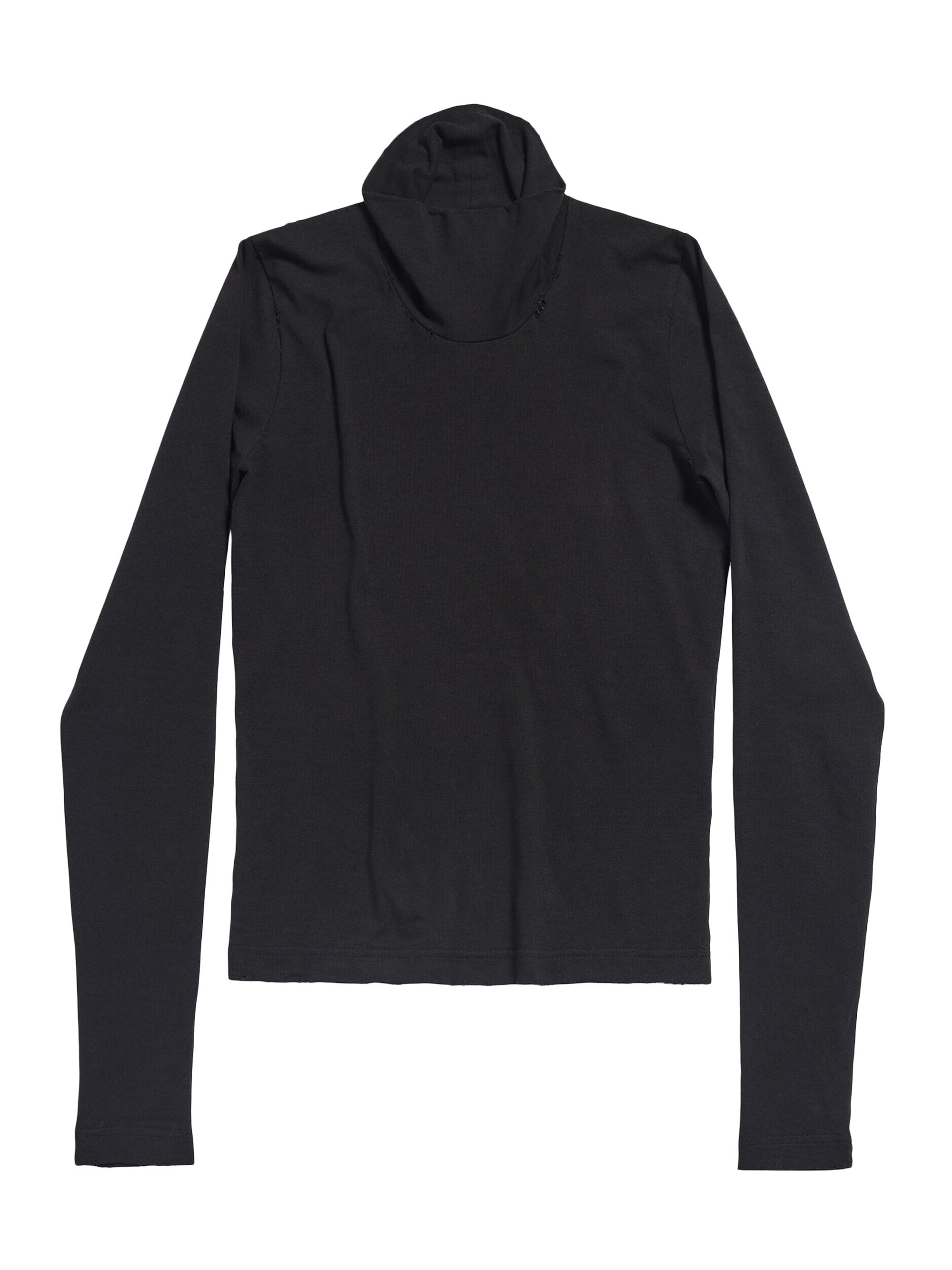 Balenciaga Bb Classic  Fitted Turtleneck - Black
