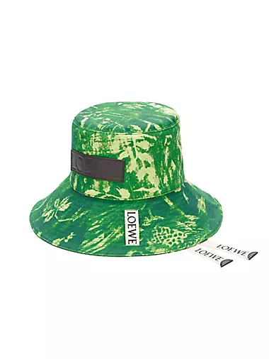 LOEWE x Paula's Ibiza Fisherman Logo Bucket Hat