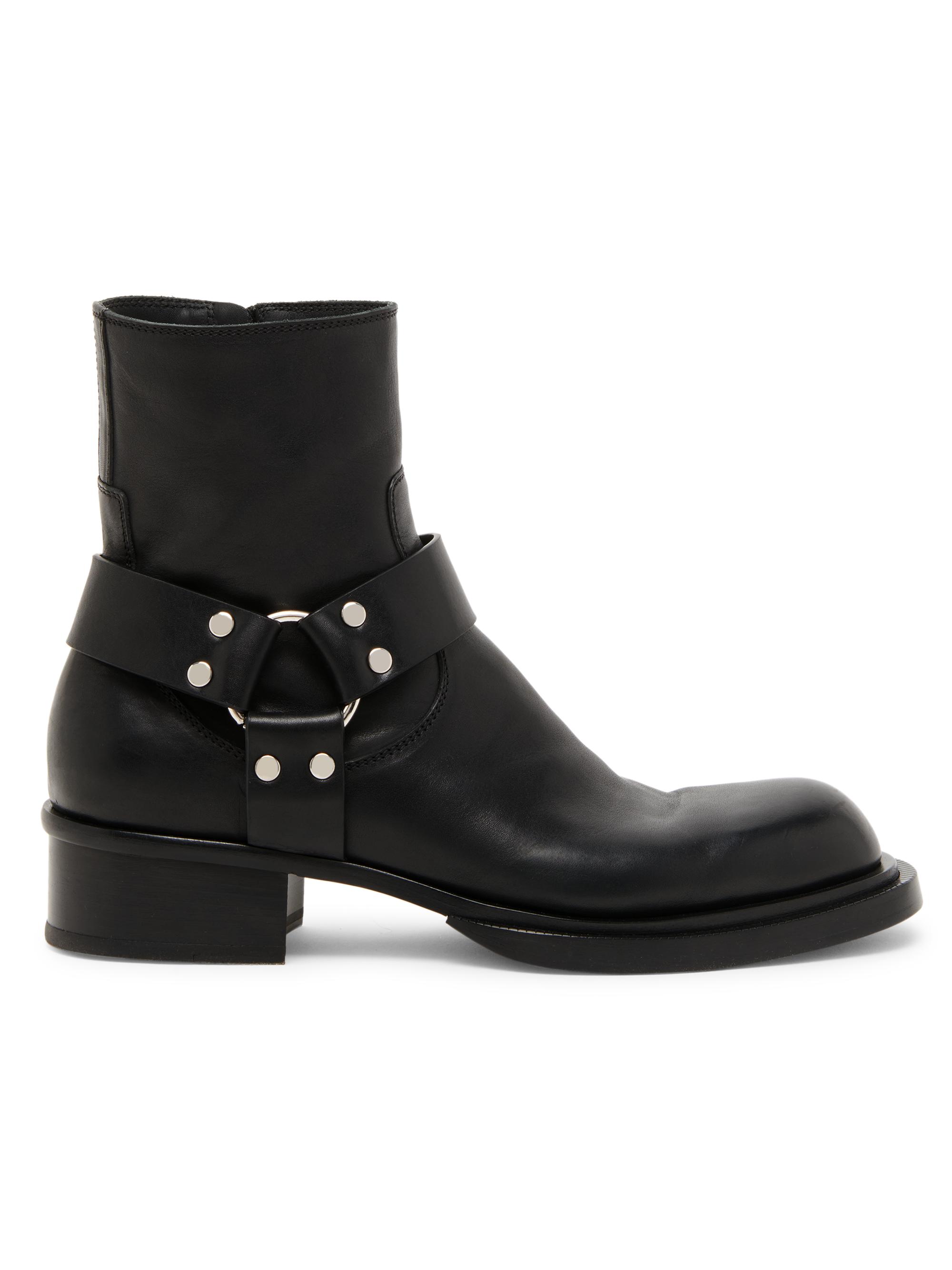 Alexander McQueen スタッズヒール アンクルブーツ 41 0400021019284_BLACKSILVER?wid=