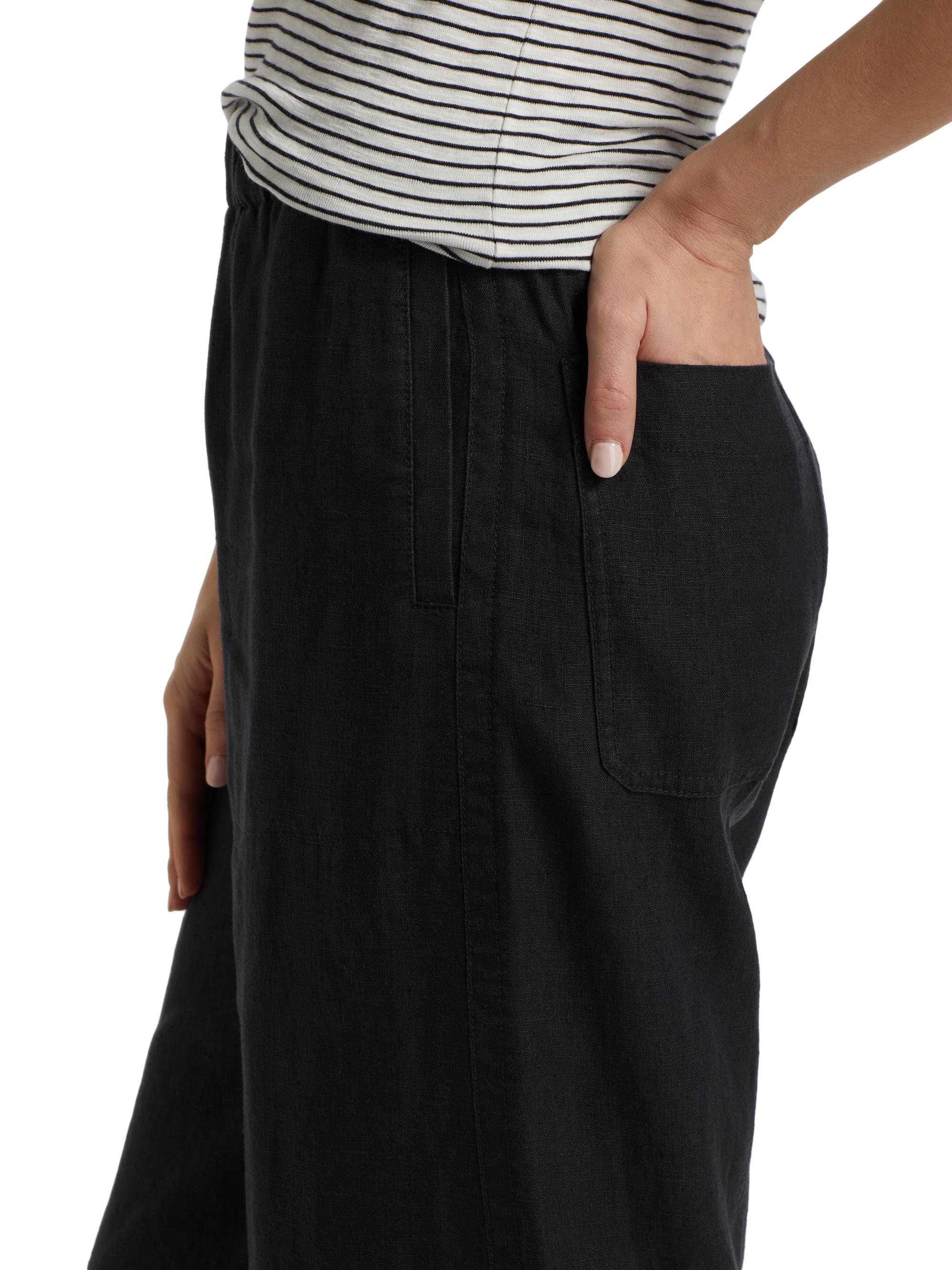 Vince Utility Hemp Straight-Leg Pants | Saks Fifth Avenue