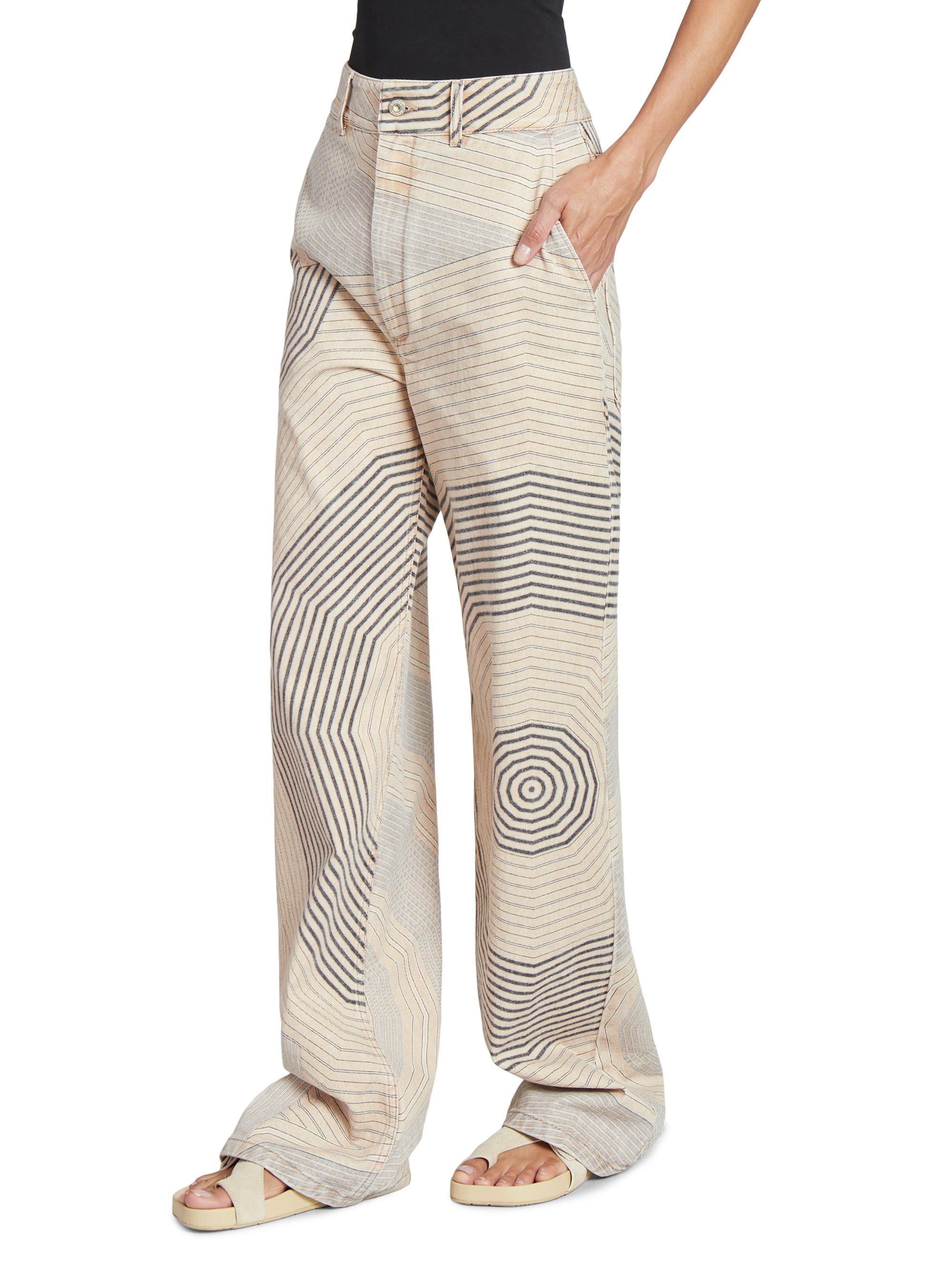 LOEWE LOEWE x Paula's Ibiza Baggy Swirled Jeans | Saks Fifth Avenue