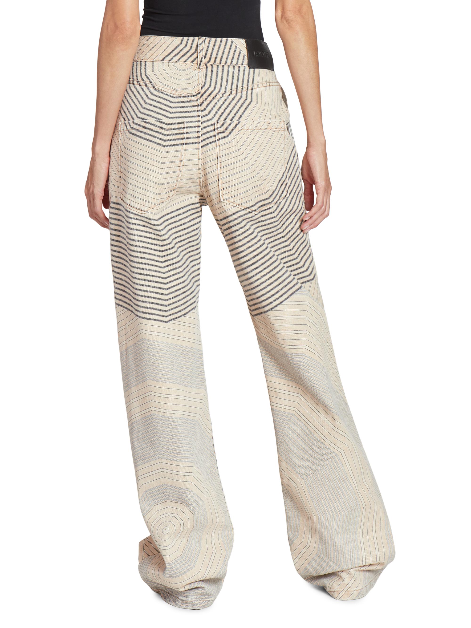 LOEWE LOEWE x Paula's Ibiza Baggy Swirled Jeans | Saks Fifth Avenue