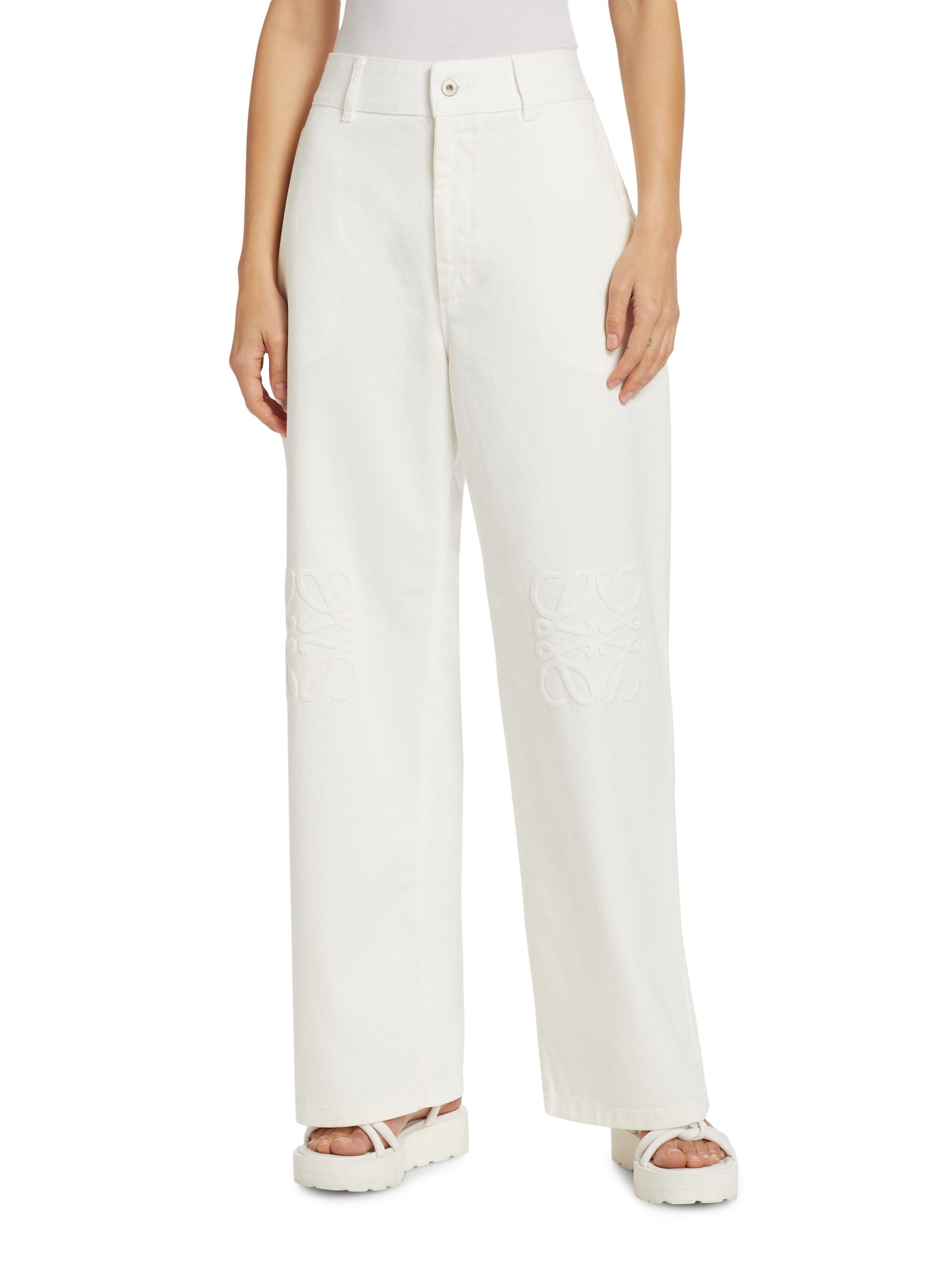 LOEWE LOEWE x Paula's Ibiza Anagram Baggy Jeans | Saks Fifth Avenue