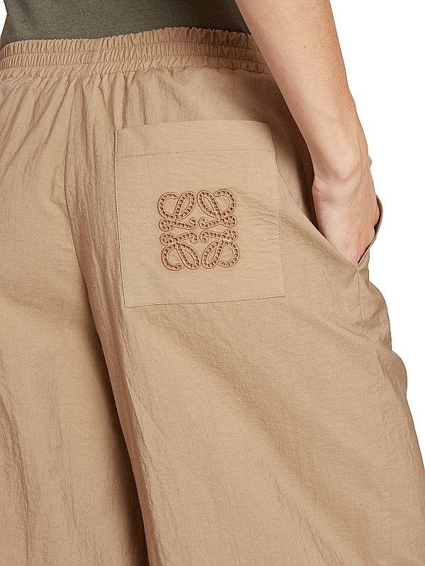 Shop LOEWE LOEWE x Paula's Ibiza Cotton-Blend Crop Pants Shop LOEWE LOEWE x Paula's Ibiza Cotton-Blend Crop Pants
