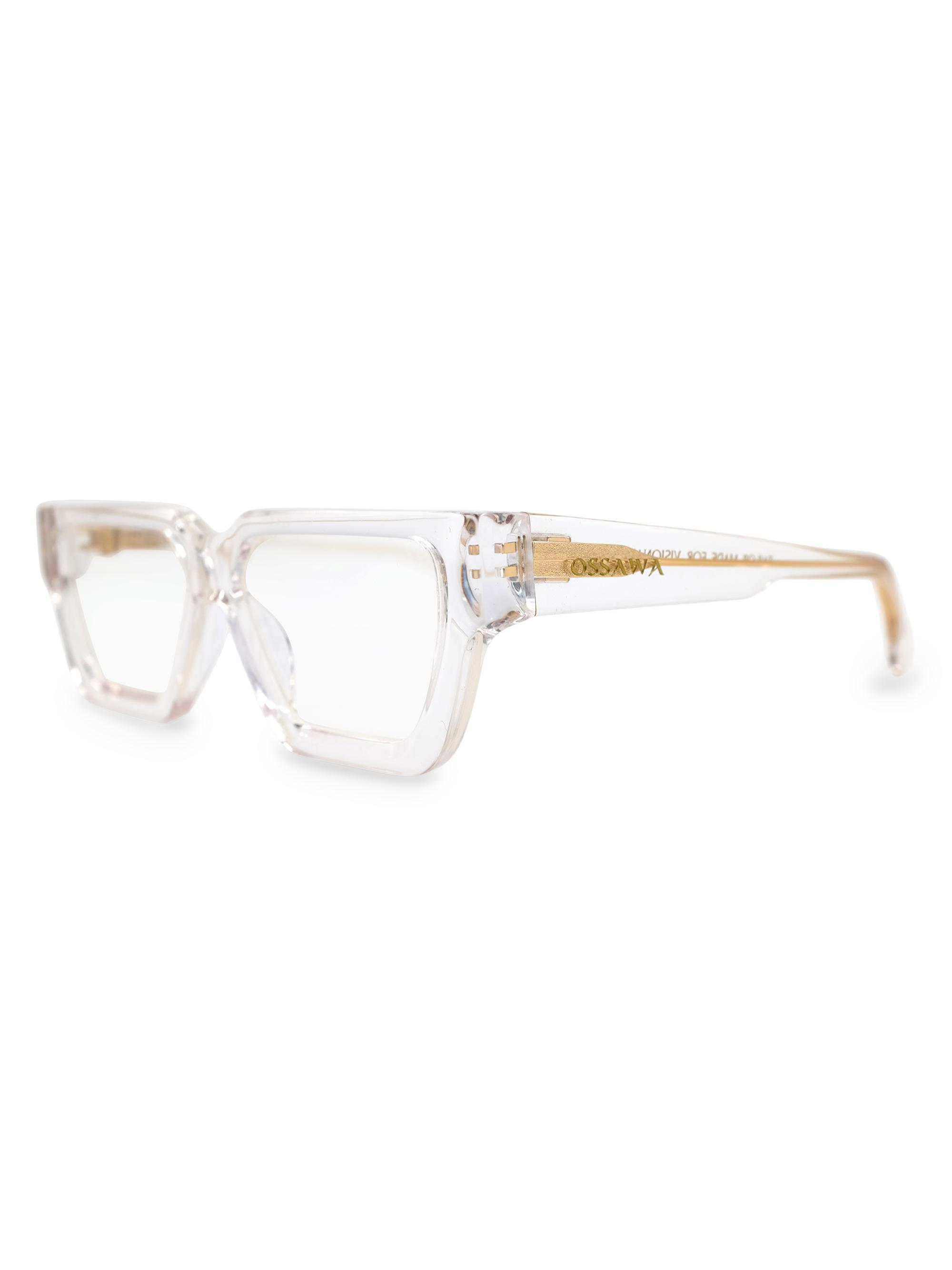 OSSAWA Men's Soul V2 54MM Rectangular Eyeglasses - Quartz