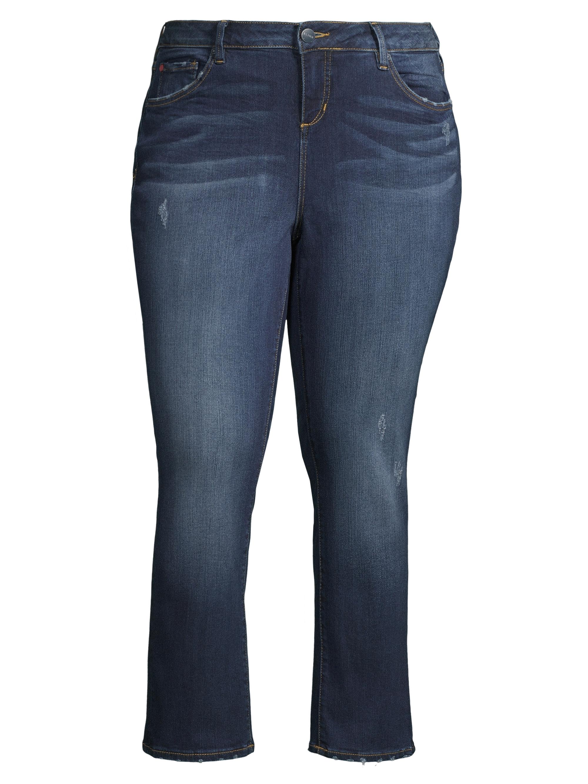 Slink Jeans Women's Easy High-Rise Straight-Leg Jeans - Sheela