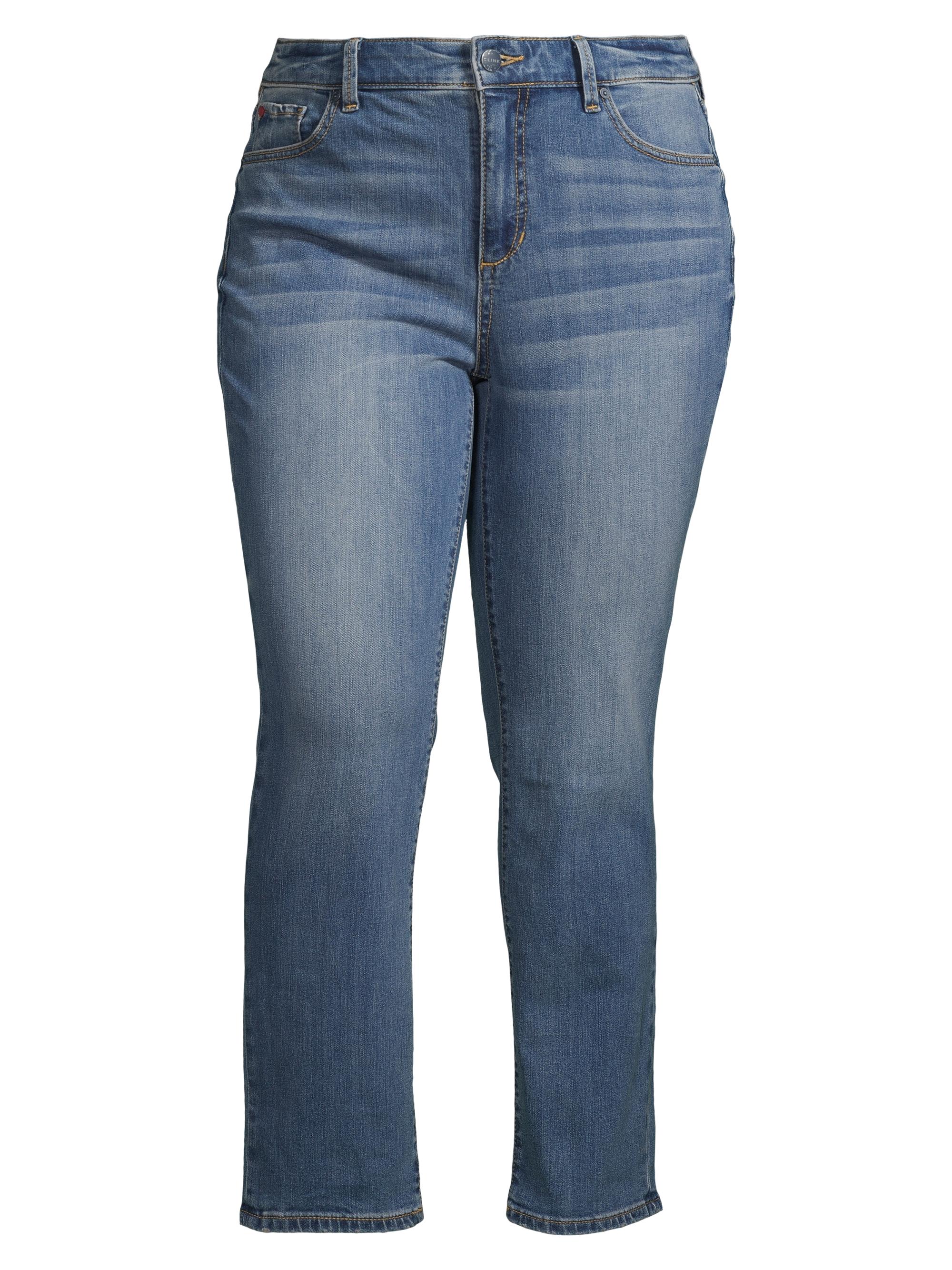 Slink Jeans Women's High-Rise Straight-Leg Jeans - Colette