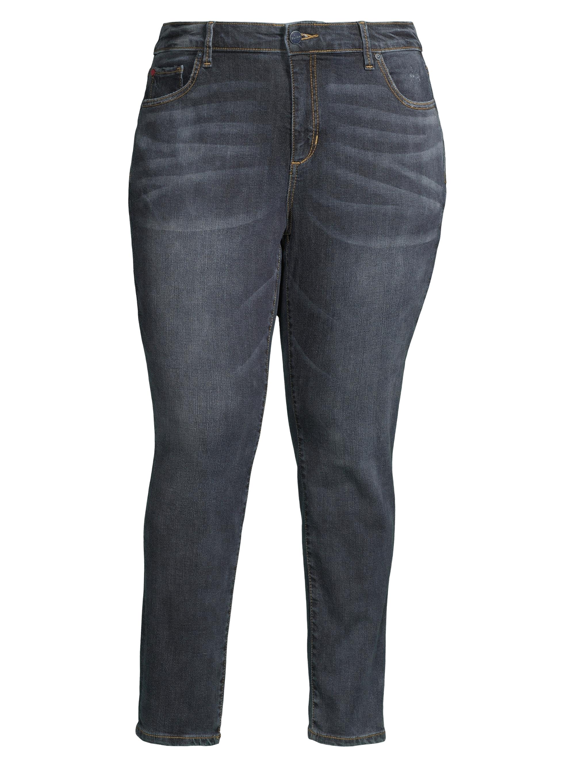 Slink Jeans Women's High-Rise Ankle-Crop Jeans - Emory