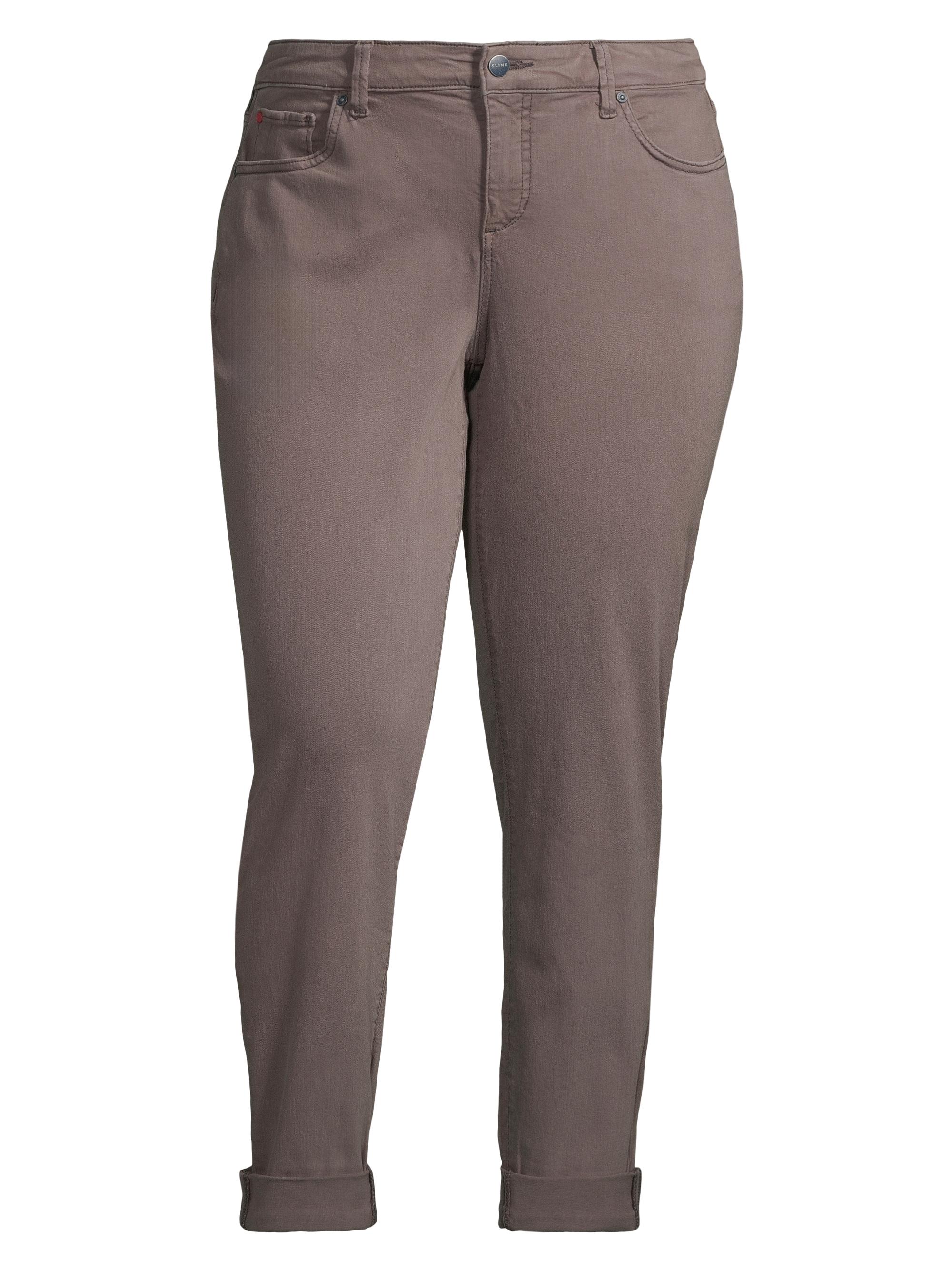 Slink Jeans Women's Mid-Rise Boyfriend Jeans - Andy