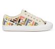 Domino Embroidered Low-Top Sneakers