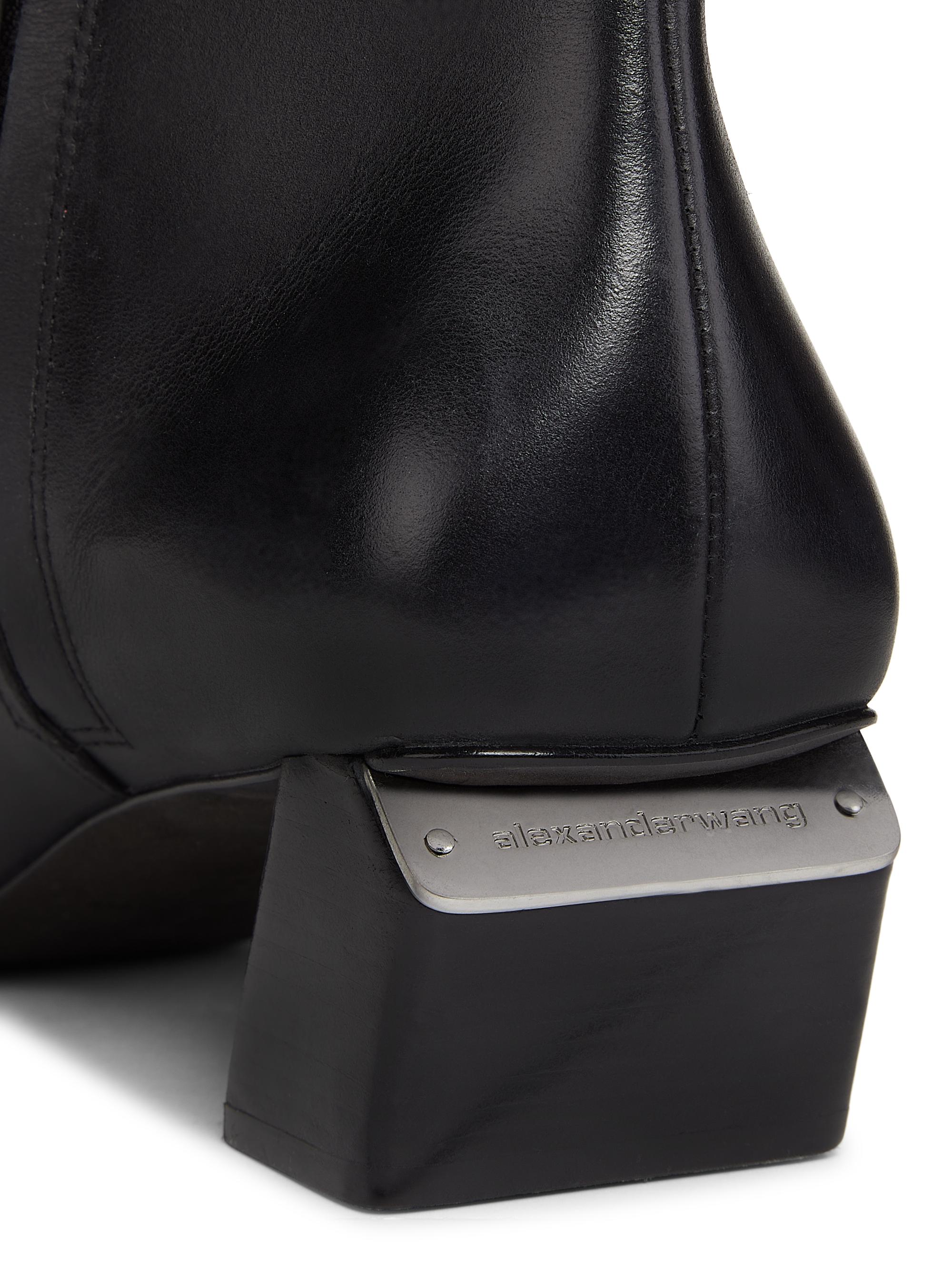 Alexander Wang Toni 45MM Leather Ankle Boots | Saks Fifth Avenue