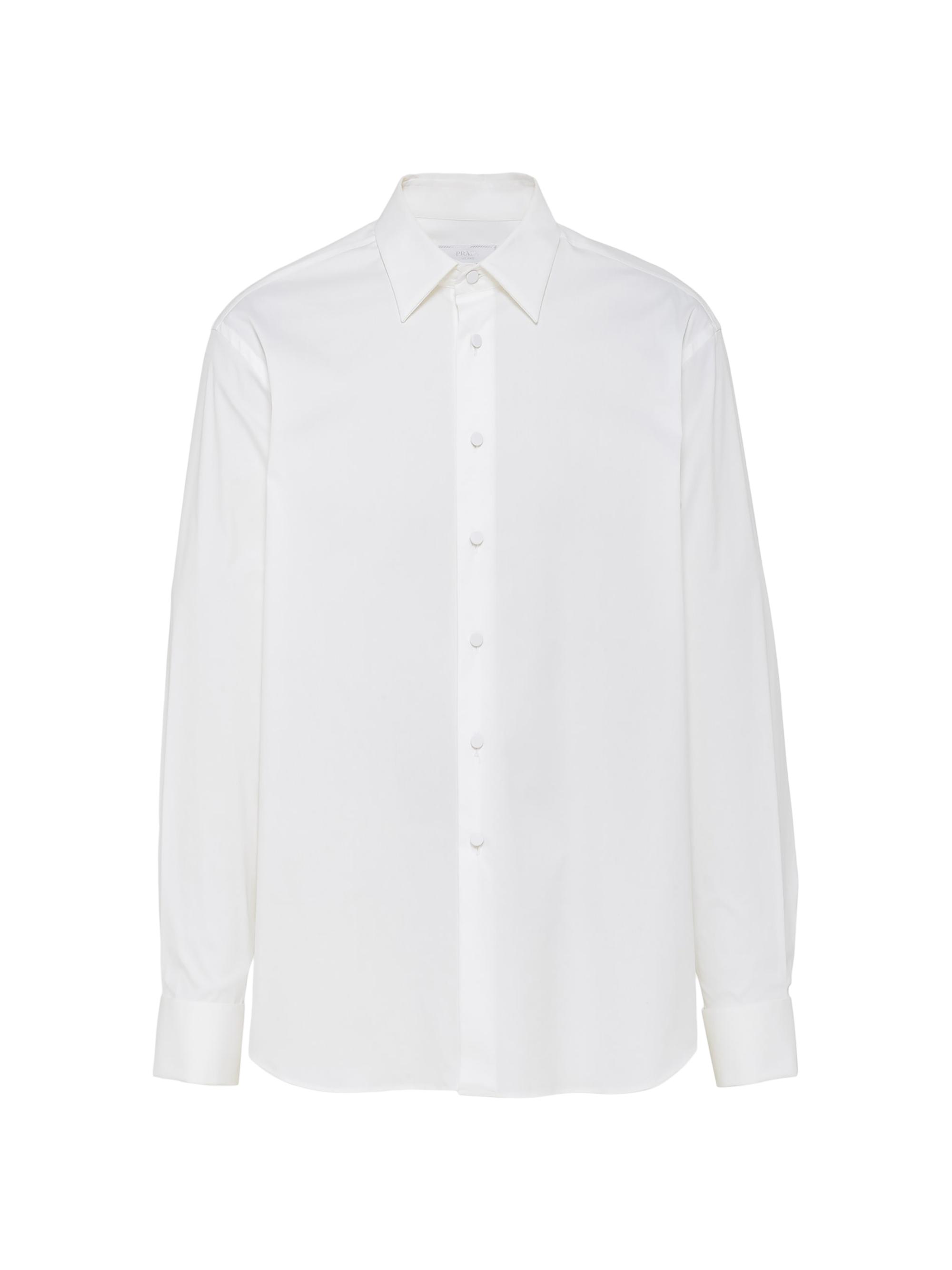 Prada Men's Cotton Stretch Shirt - White