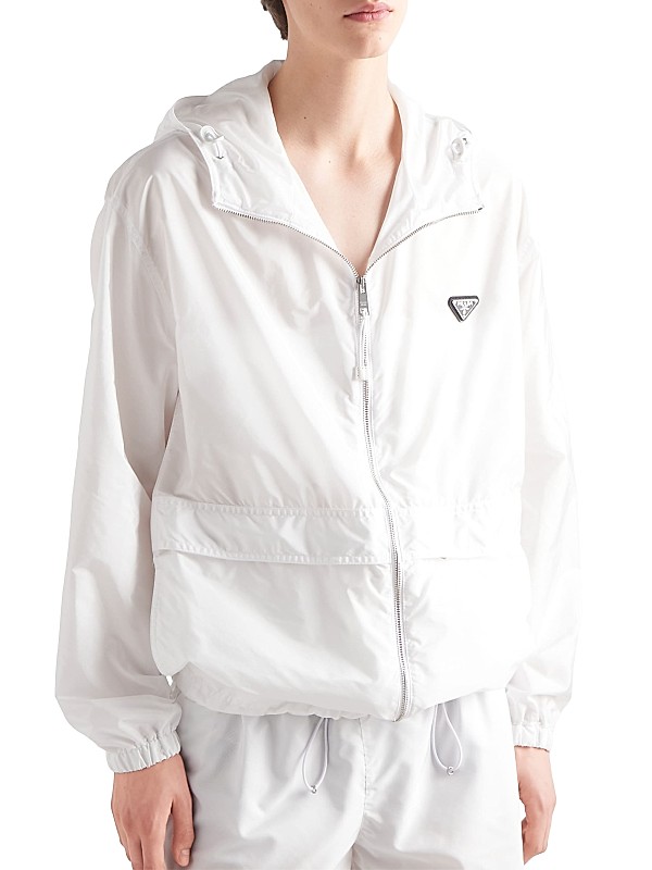 Shop Prada Re-Nylon Blouson Jacket | Saks Fifth Avenue Shop Prada Re-Nylon Blouson Jacket | Saks Fifth Avenue