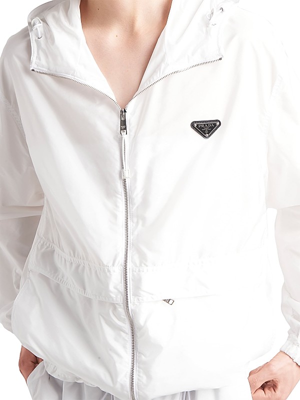 Shop Prada Re-Nylon Blouson Jacket | Saks Fifth Avenue Shop Prada Re-Nylon Blouson Jacket | Saks Fifth Avenue